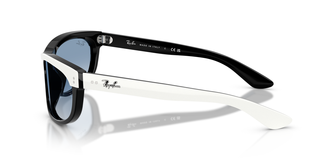 Sonnenbrillen ray-ban rb2489 balorama 14443f blanco rectangular unisex größe 62mm - Detailansicht