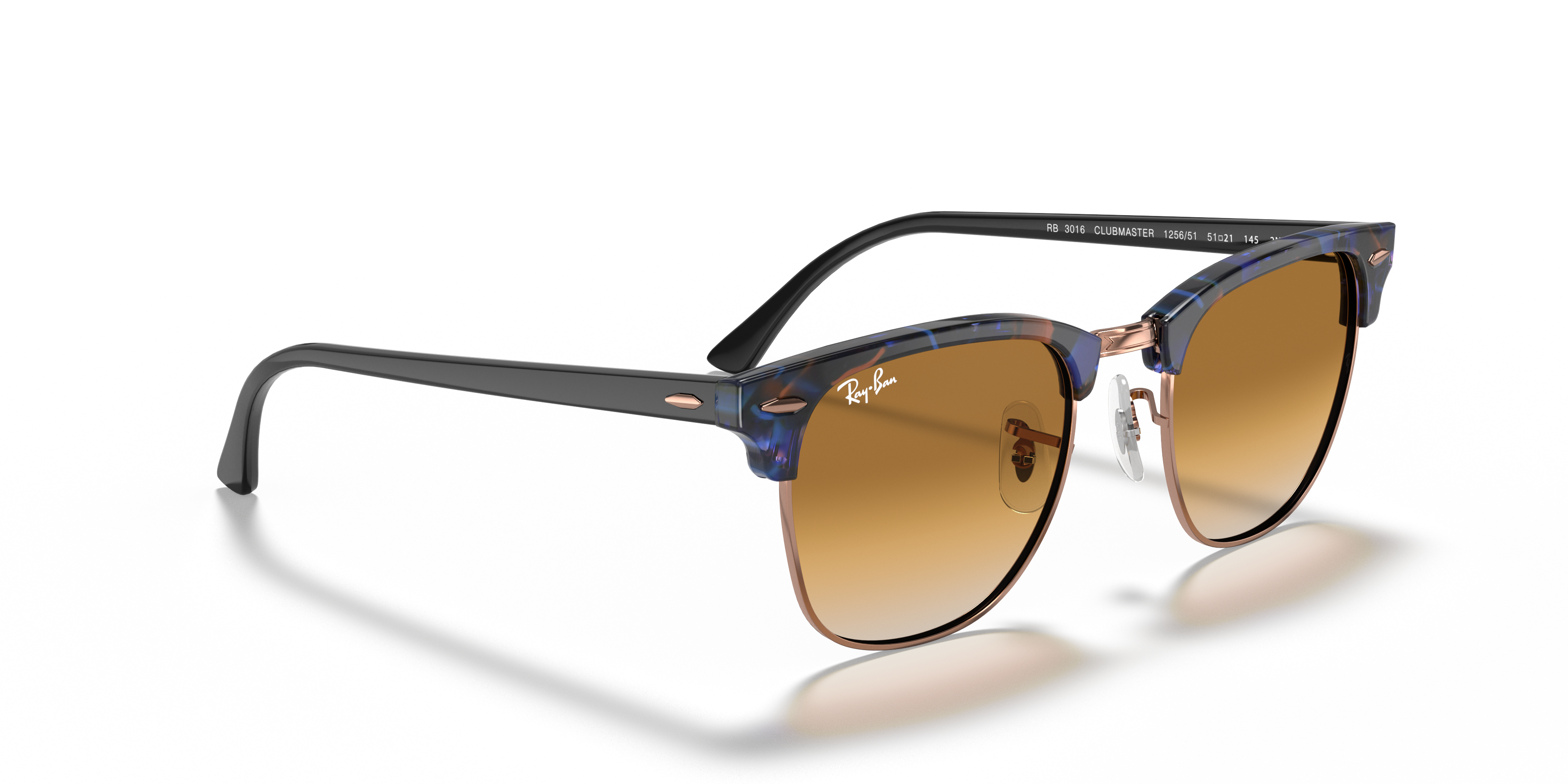 RAY-BAN RB3016 CLUBMASTER 125651 51