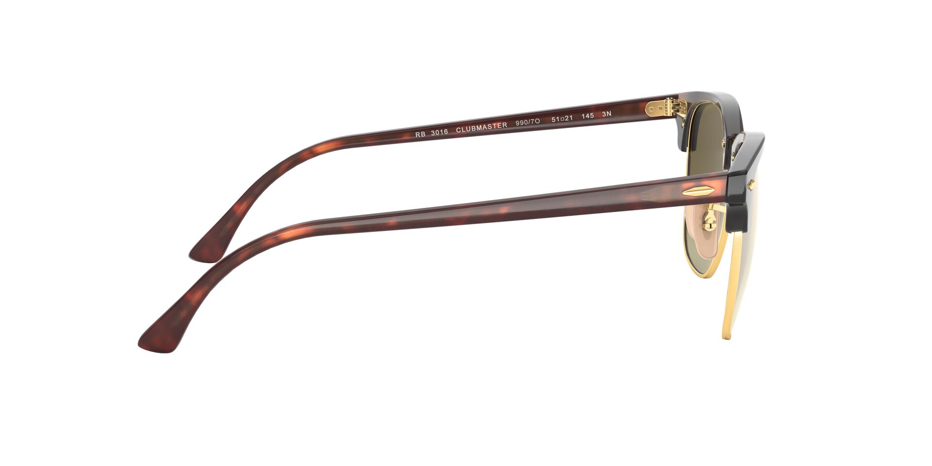 RAY-BAN RB3016 CLUBMASTER 990/7O 51