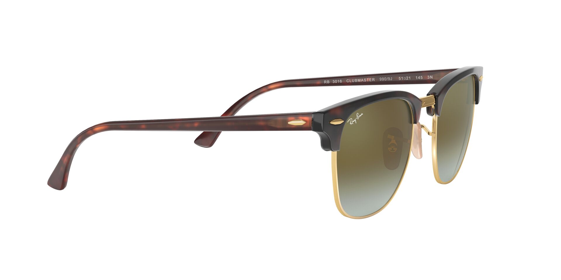 RAY-BAN RB3016 CLUBMASTER 990/9J 49