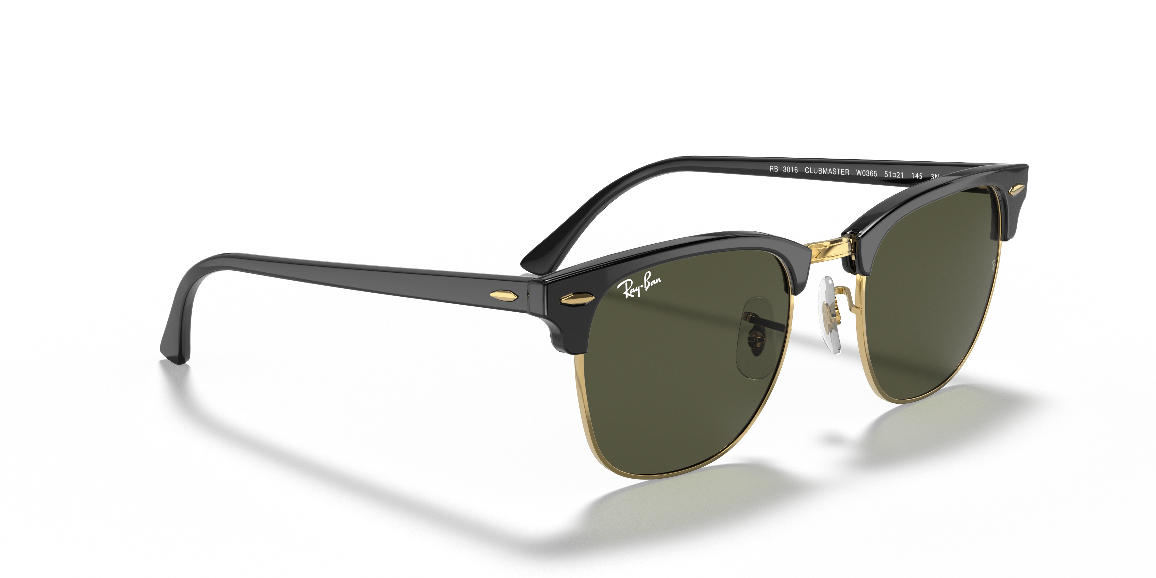 RAY-BAN RB3016 CLUBMASTER W0365 55