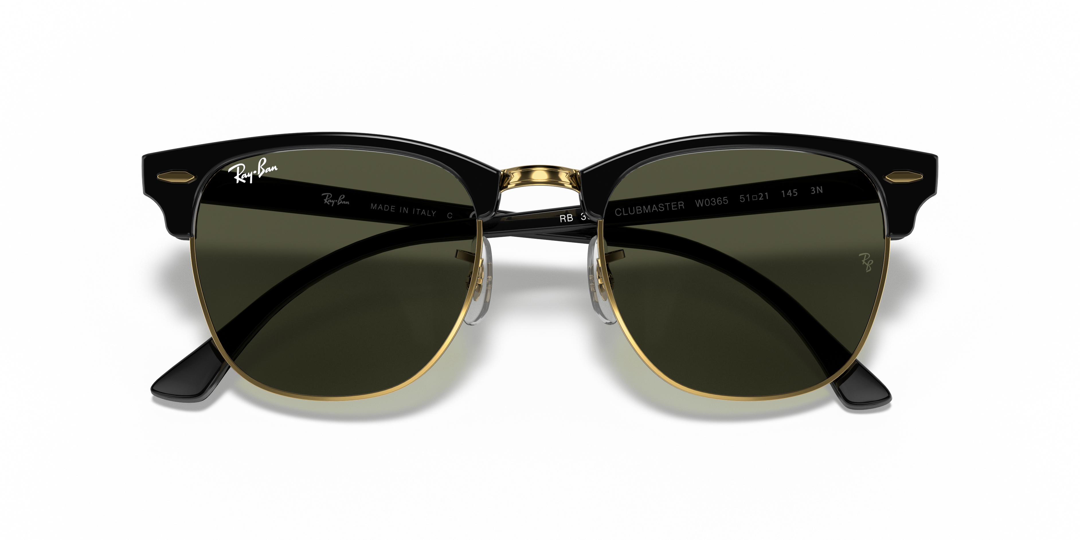 RAY-BAN RB3016 CLUBMASTER W0365 51