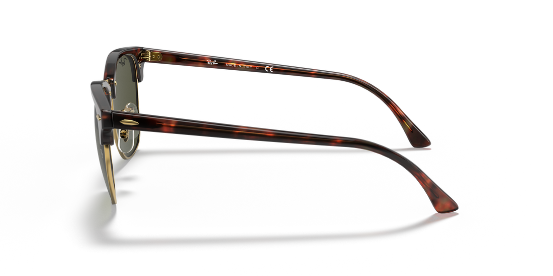 Óculos de sol ray-ban rb3016 clubmaster w0366 unisex tamanho 51mm - Vista de detalhe