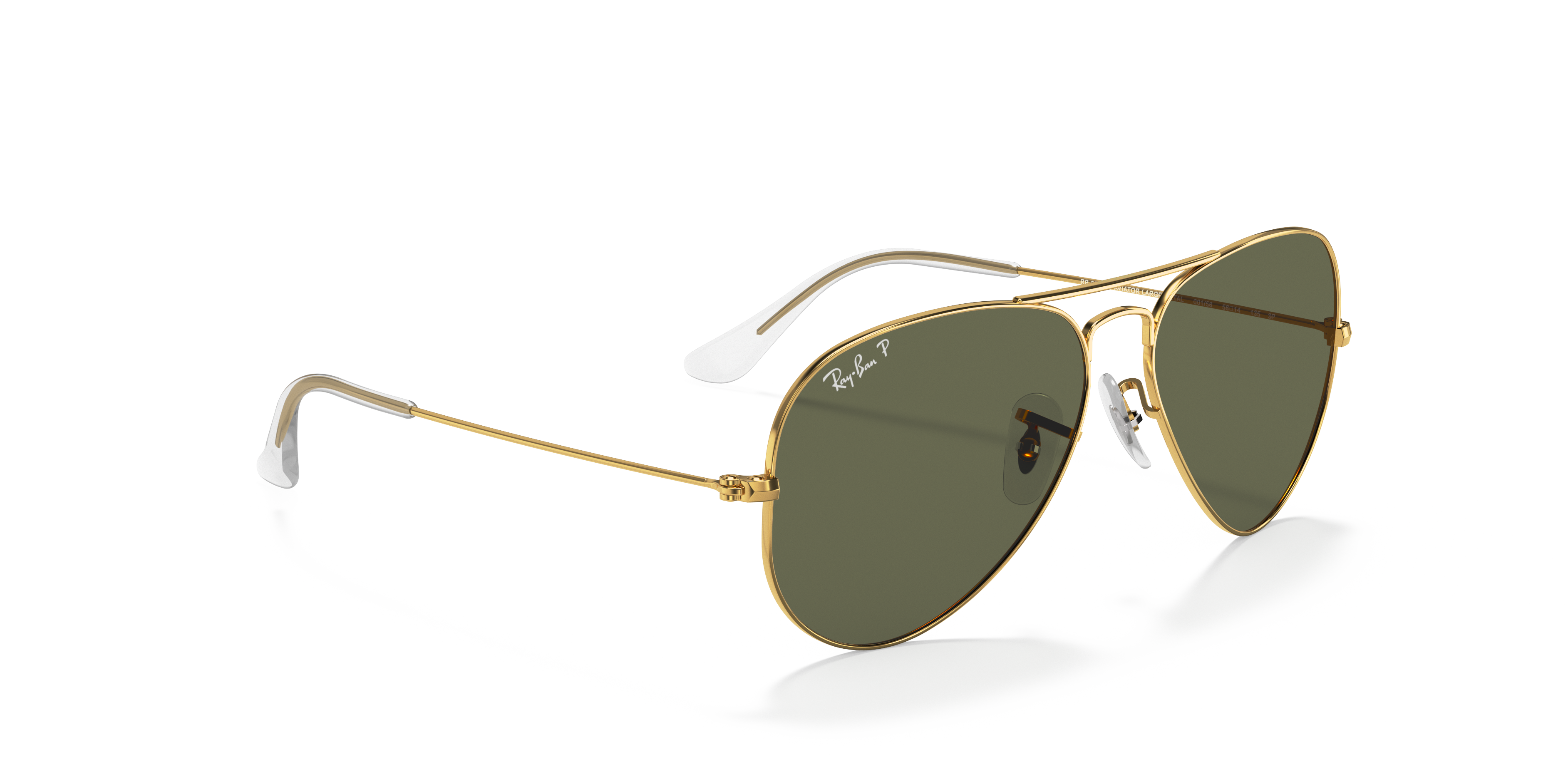 Ray-ban rb3025 aviatore grande metallo 001/58 58