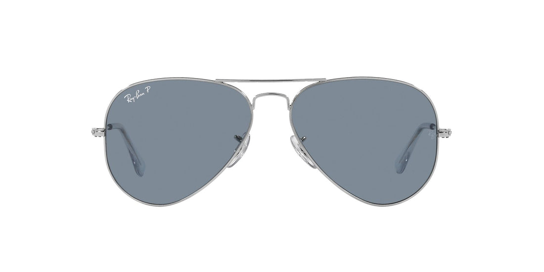Occhiali da sole ray-ban rb3025 aviatore grande metallo 003/02 . taglia 55mm - Vista dettagliata