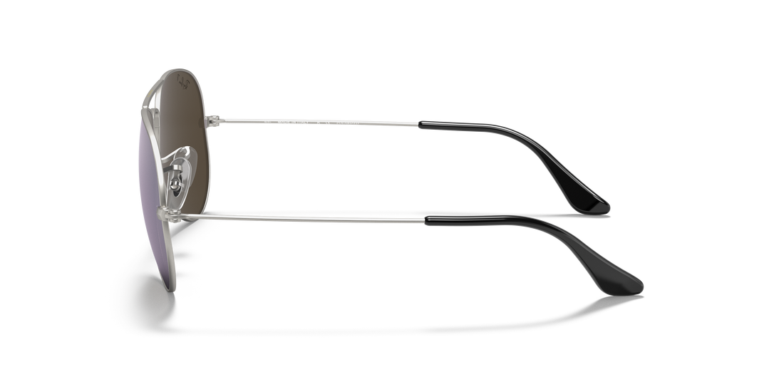 Óculos de sol ray-ban rb3025 aviator large metal 019/w3 unissex tamanho 58mm - Vista de detalhe