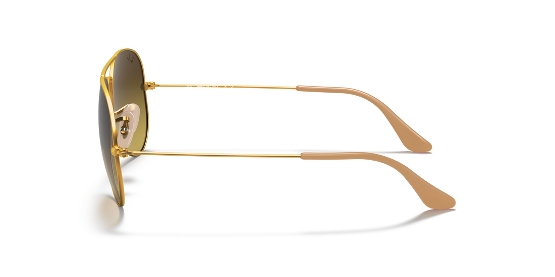 Sonnenbrillen ray-ban rb3025 aviator large metal 112/85 . größe 55mm - Detailansicht