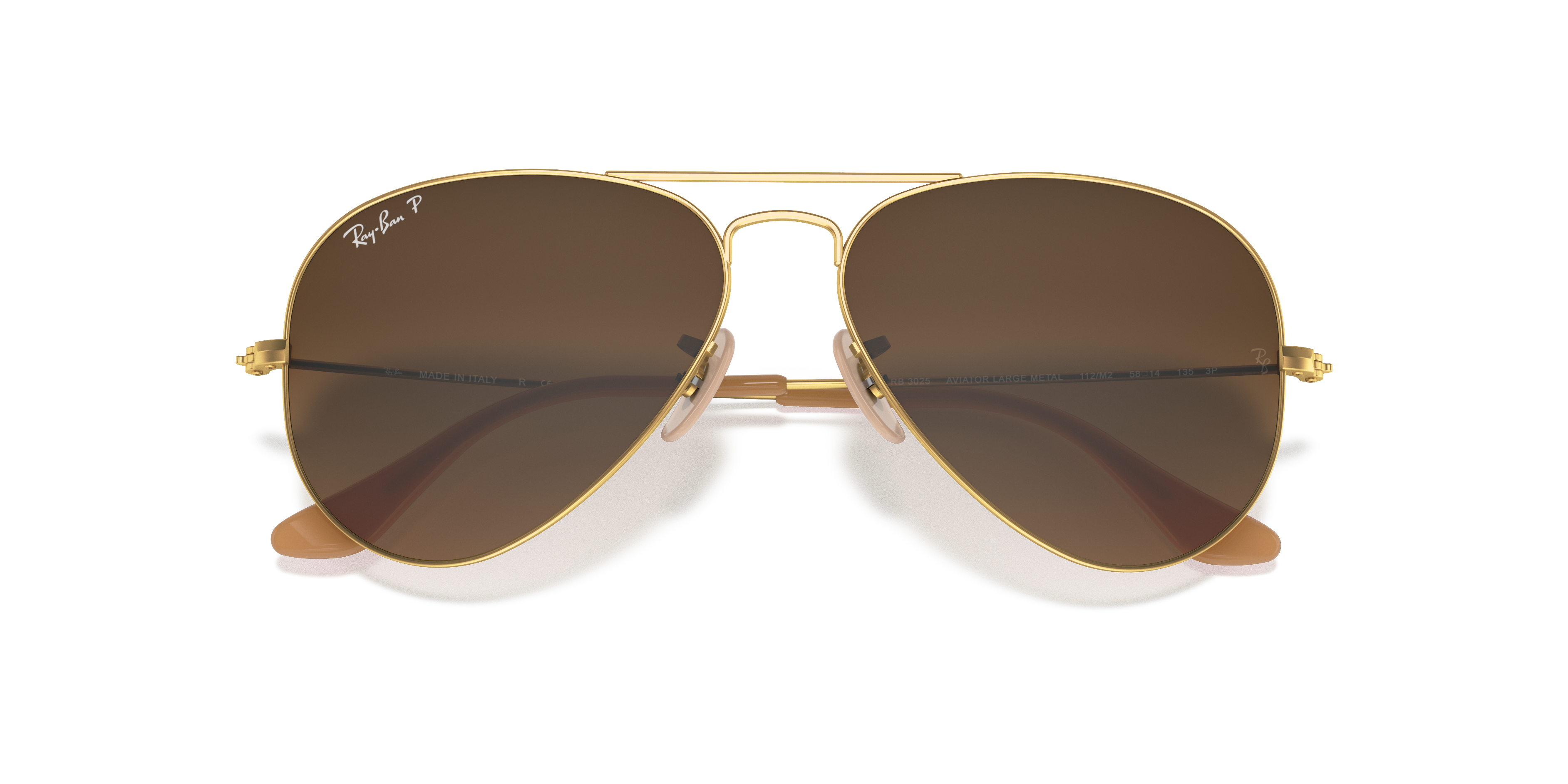 RAY-BAN RB3025 AVIATOR LARGE METAL 112/M2 55