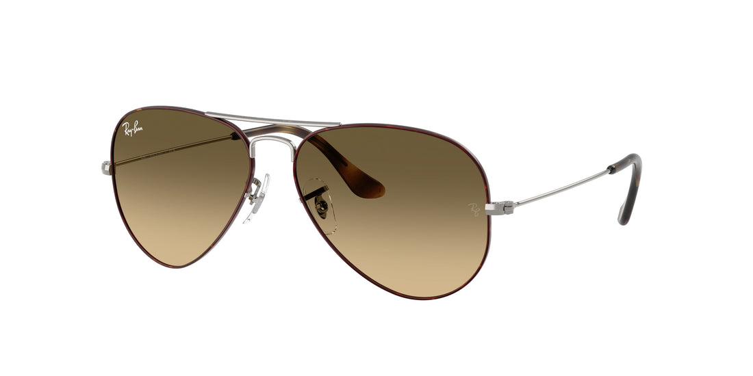 Óculos de sol ray-ban rb3025 aviator 92700a carey pilot unisex tamanho 58mm - Vista principal