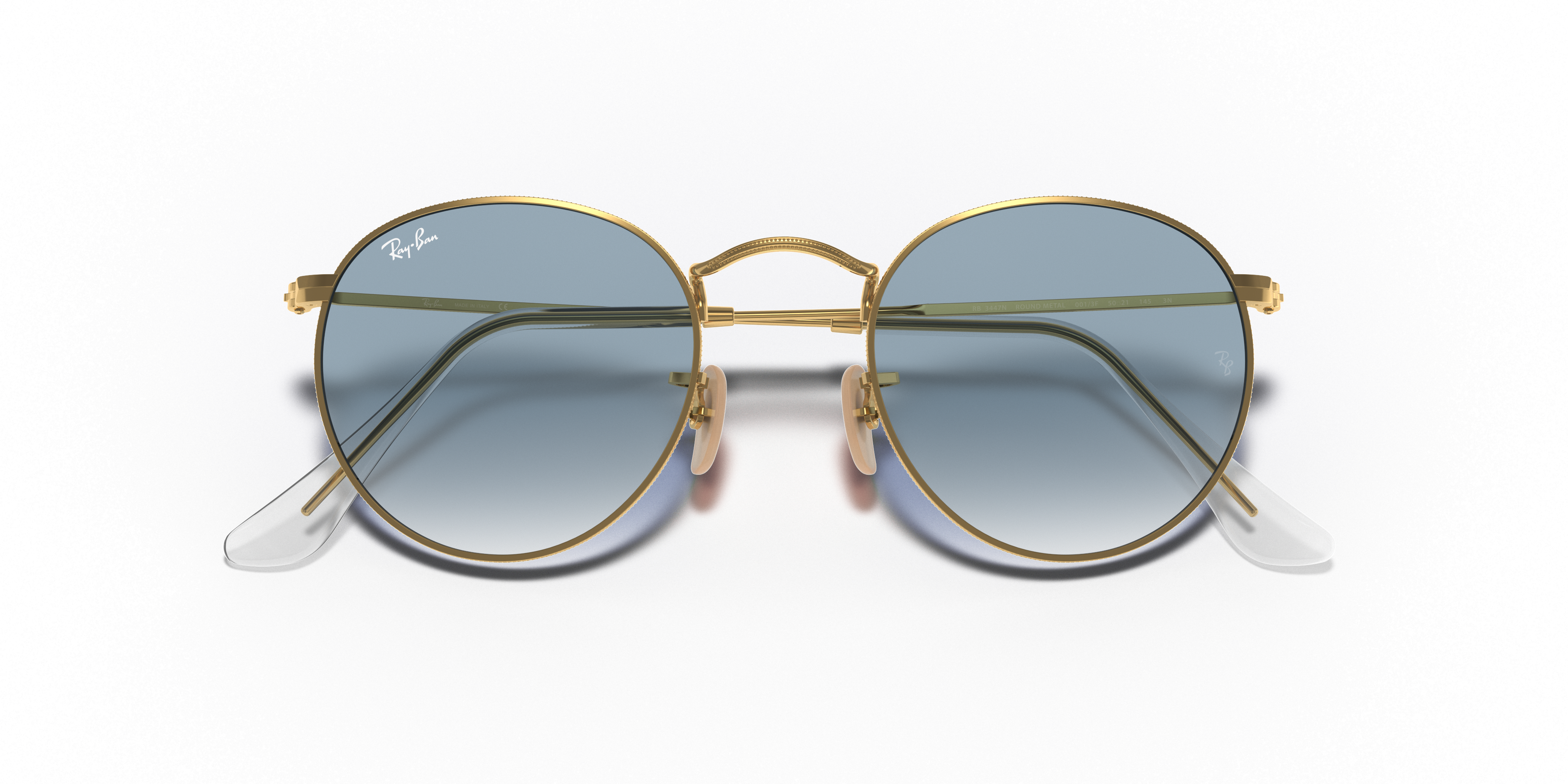 RAY-BAN RB3447N ROUND METAL 001/3F 53