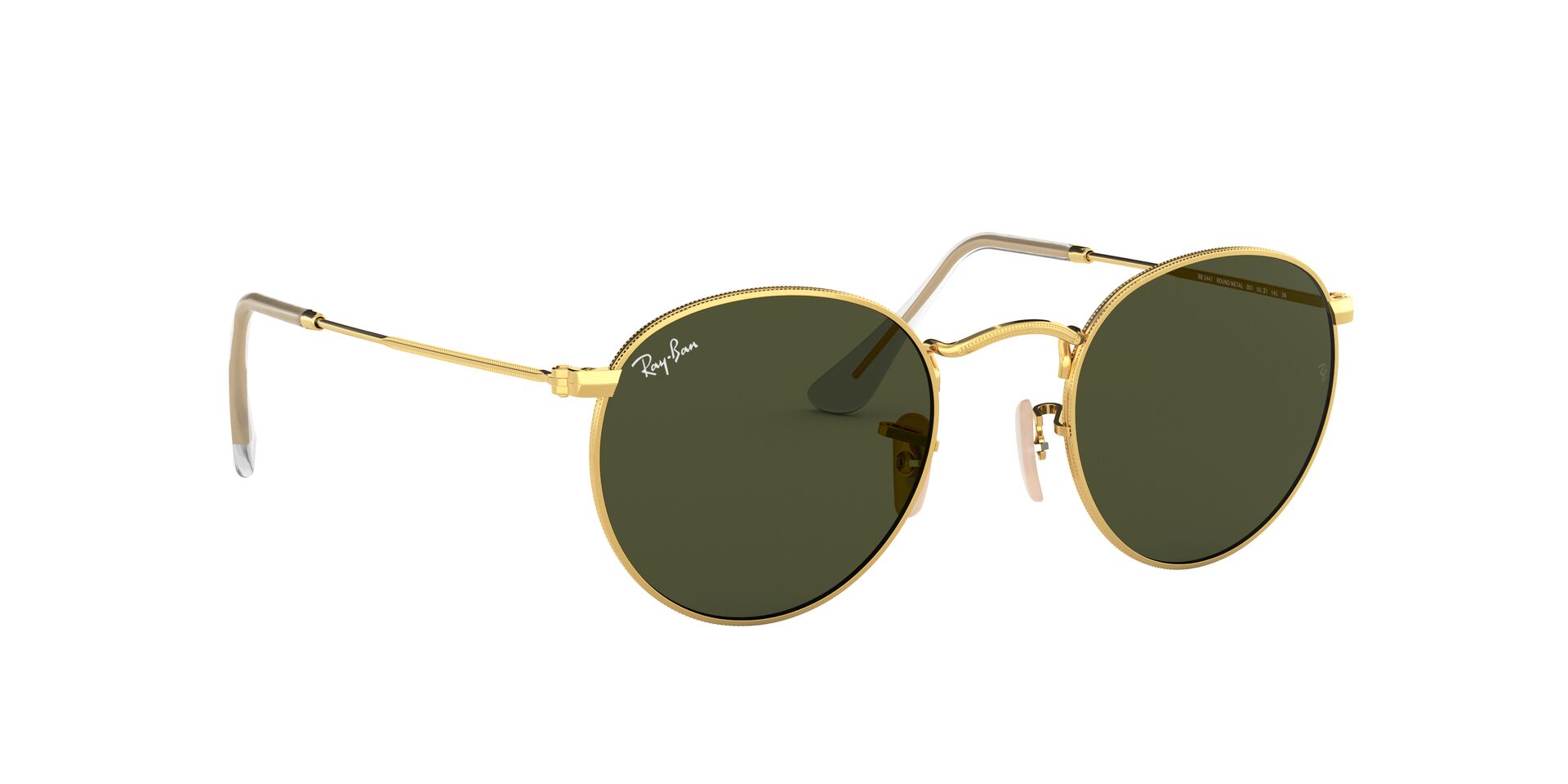 RAY-BAN RB3447 ROUND METAL 001 53 - 9