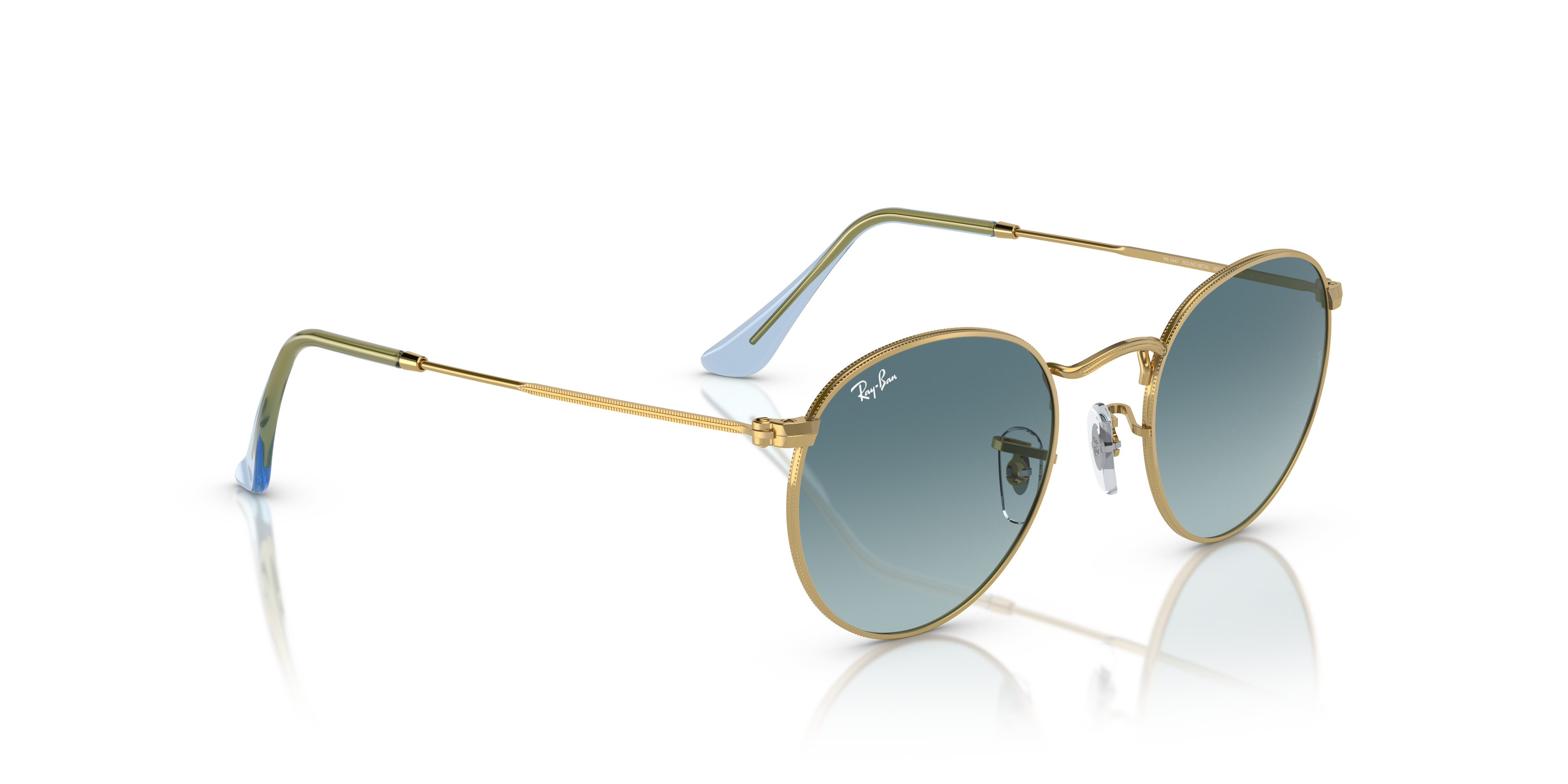 RAY-BAN RB3447 ROUND METAL 001/3M 47