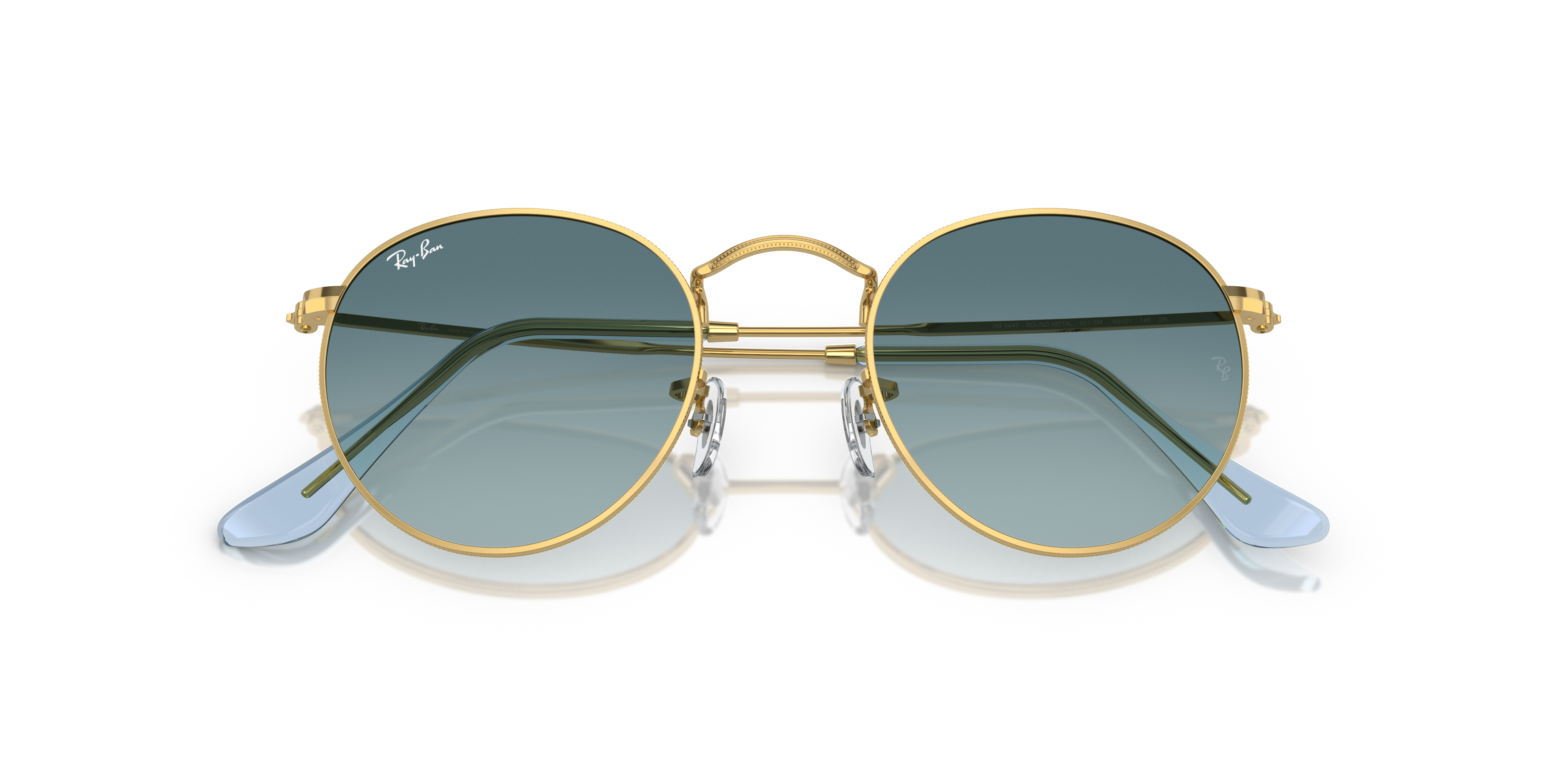 RAY-BAN RB3447 ROUND METAL 001/3M 47