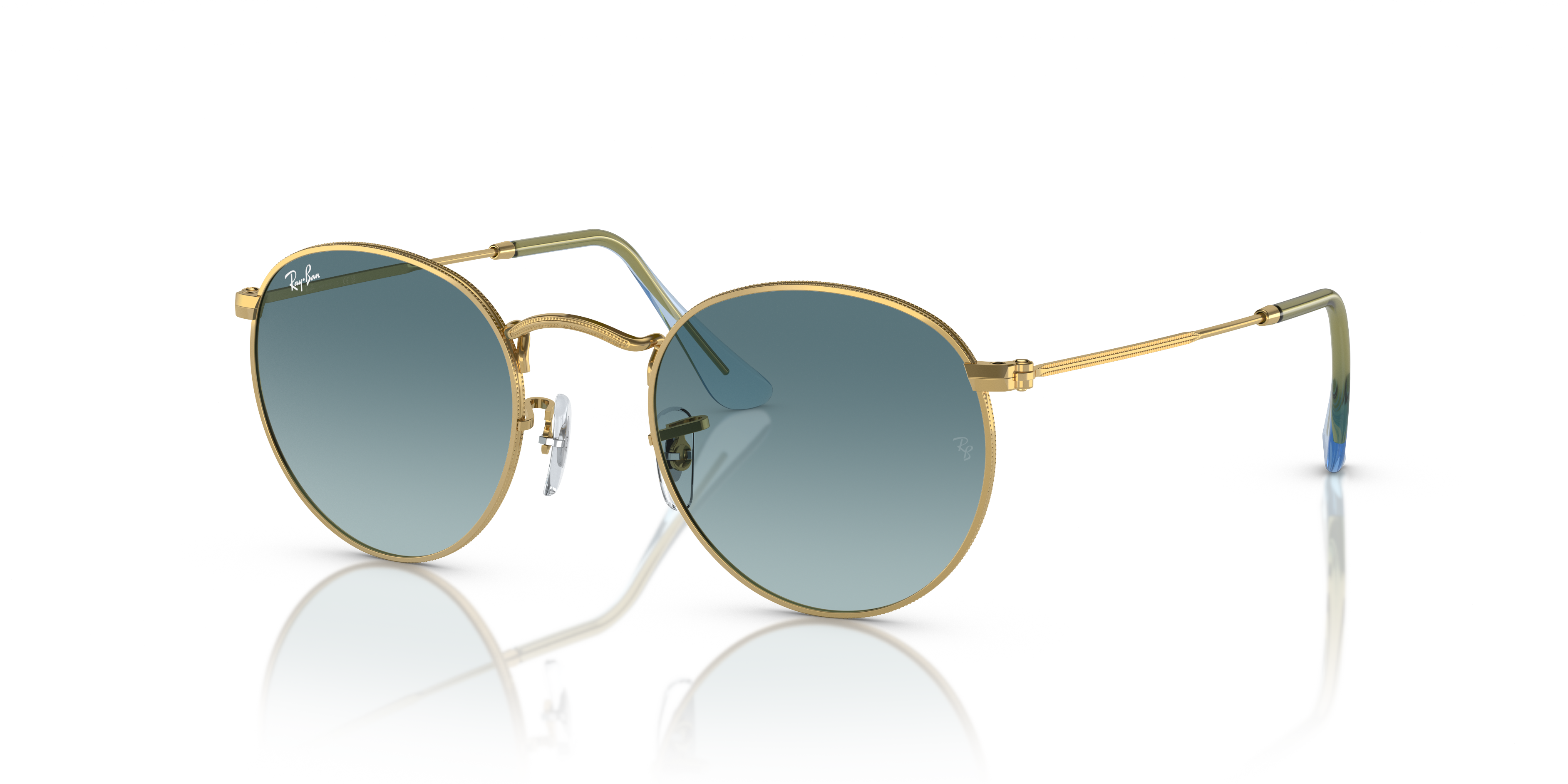 RAY-BAN RB3447 ROUND METAL 001/3M 50