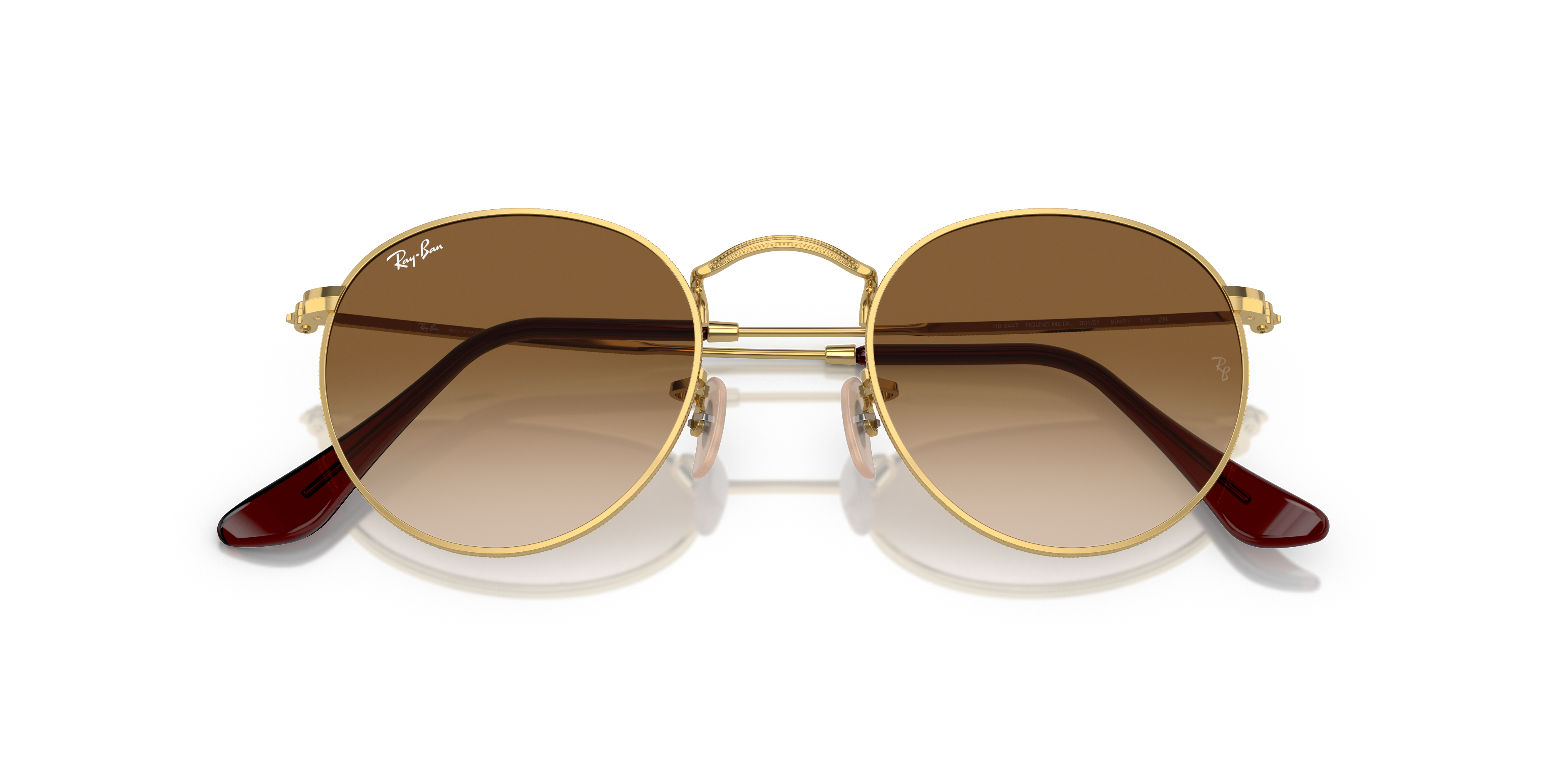 RAY-BAN RB3447 ROUND METAL 001/51 50