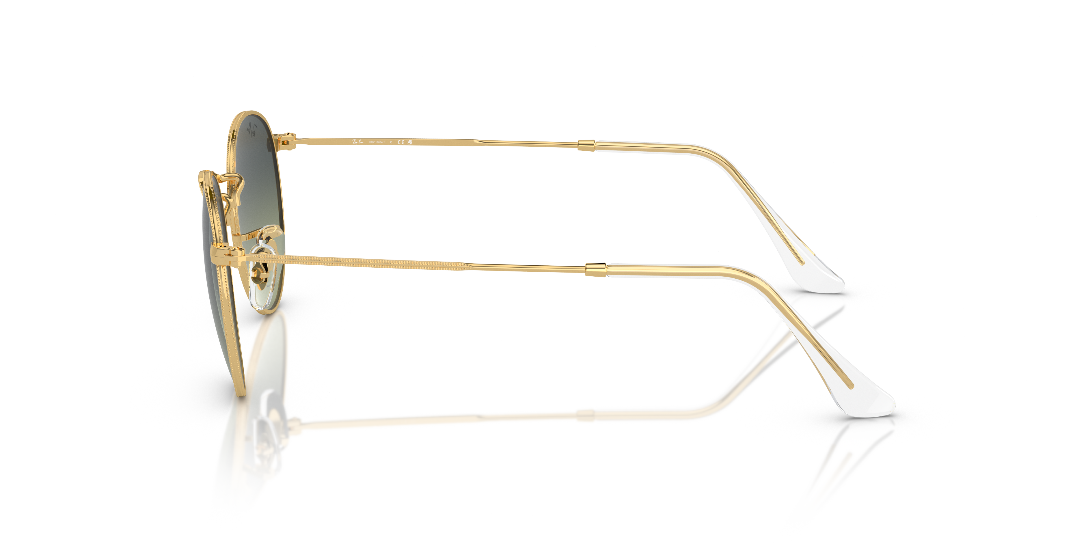 RAY-BAN RB3447 ROUND METAL 001/BH 53