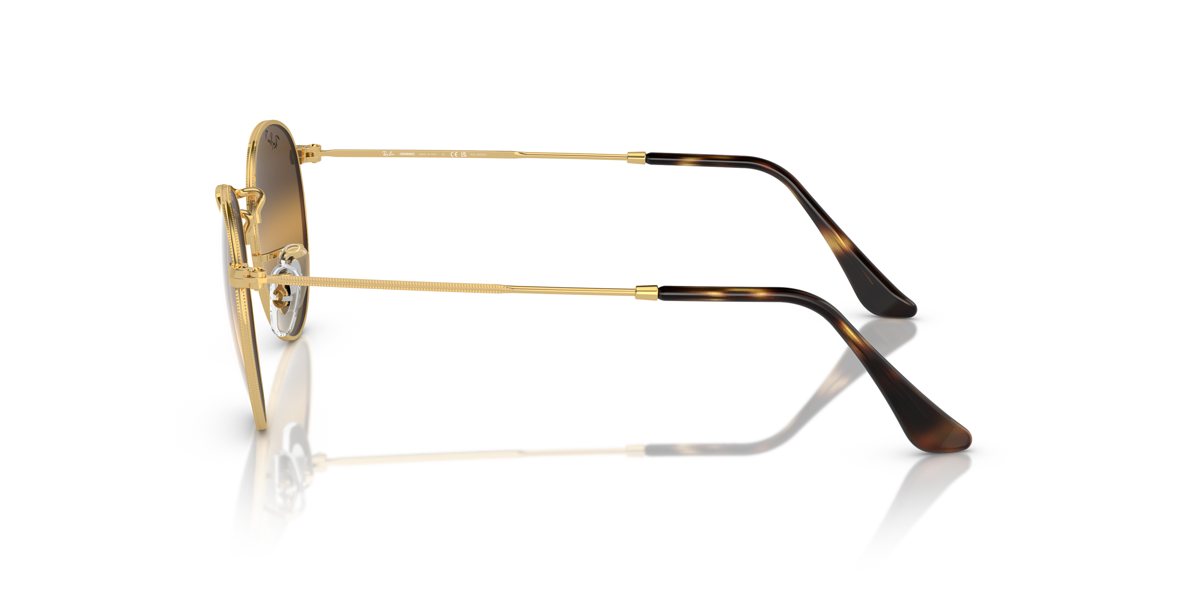 RAY-BAN RB3447 ROUND METAL 001/G5 53