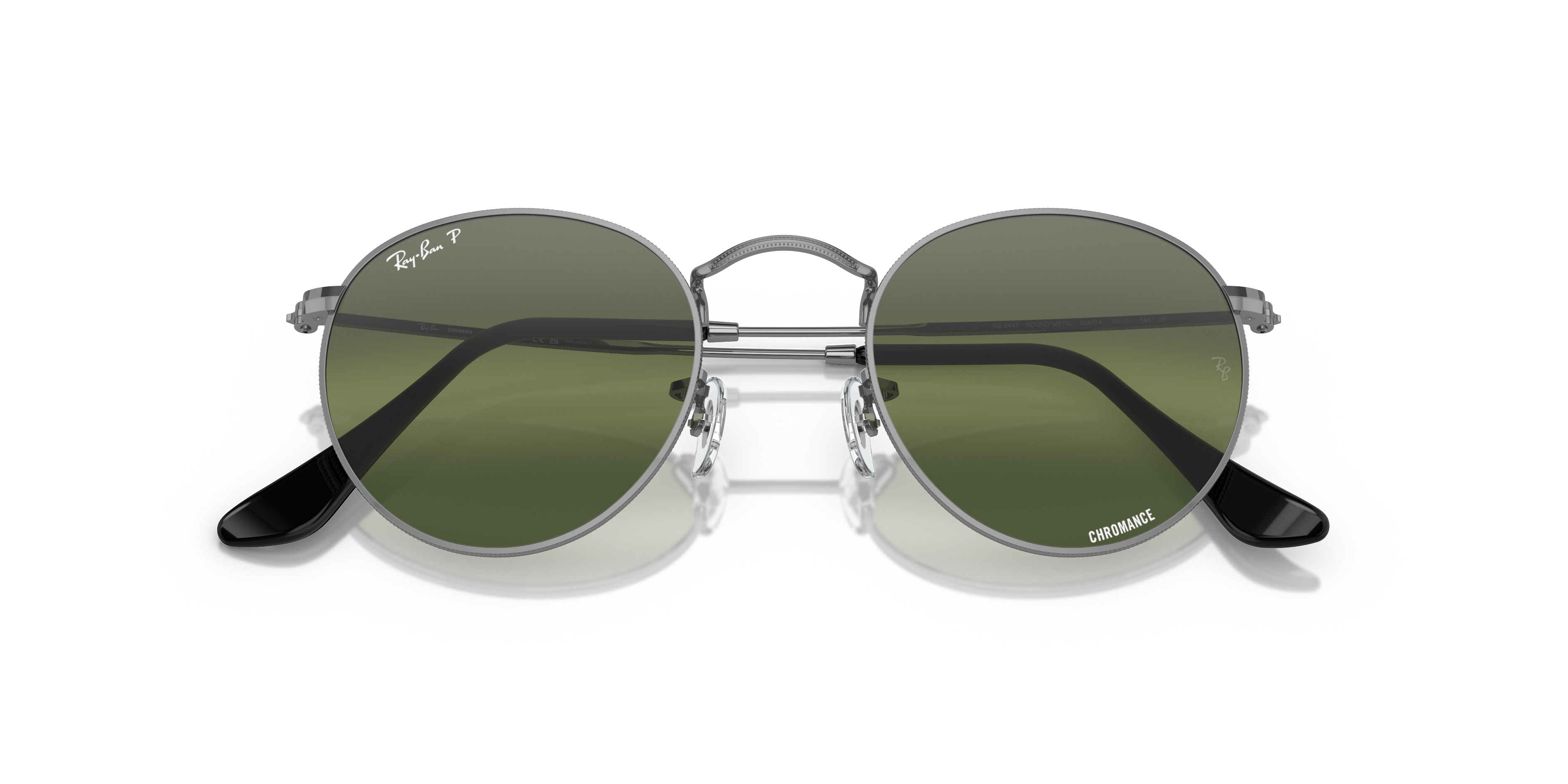 RAY-BAN RB3447 ROUND METAL 004/G4 53