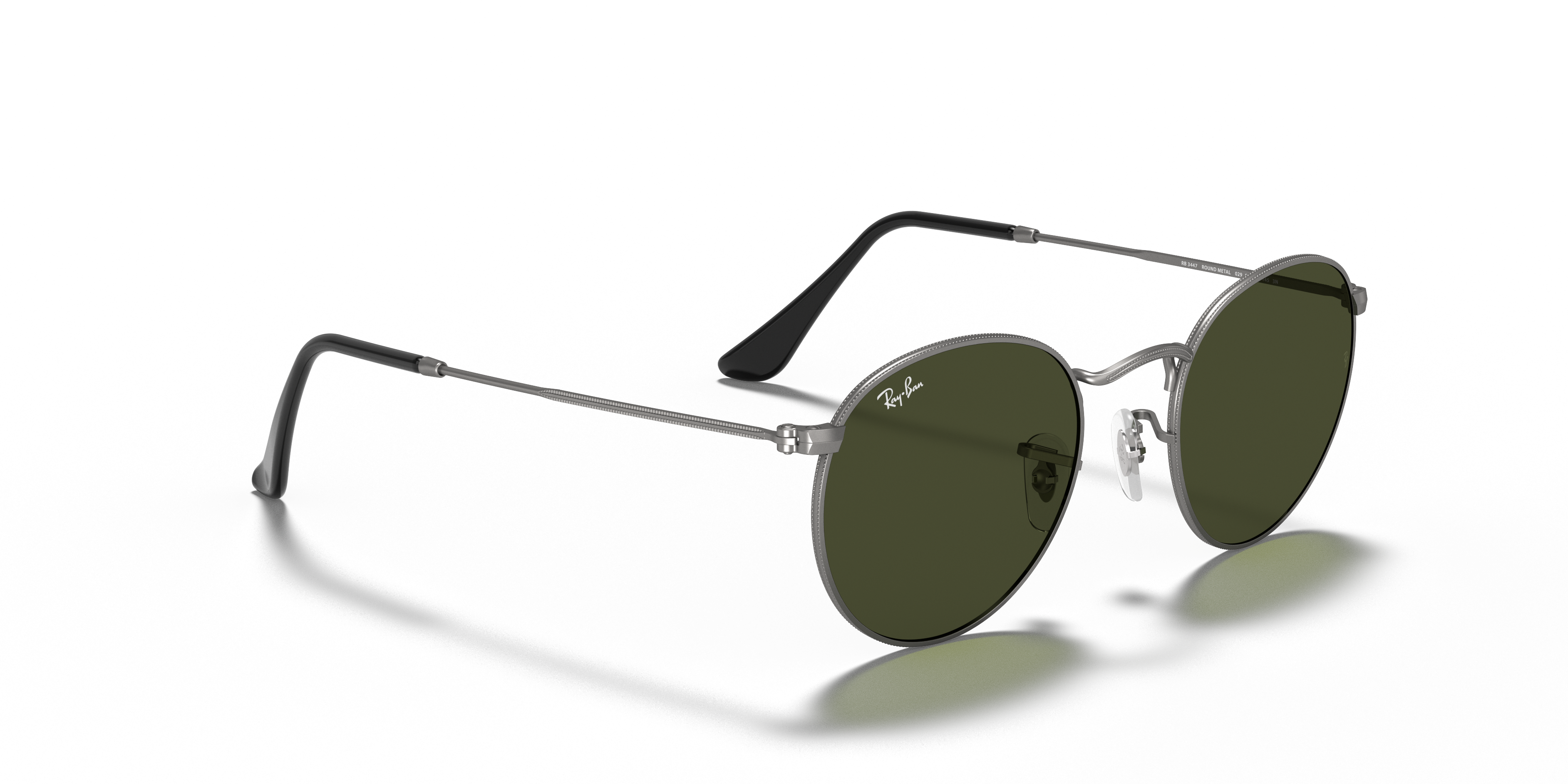 RAY-BAN RB3447 ROUND METAL 29 50