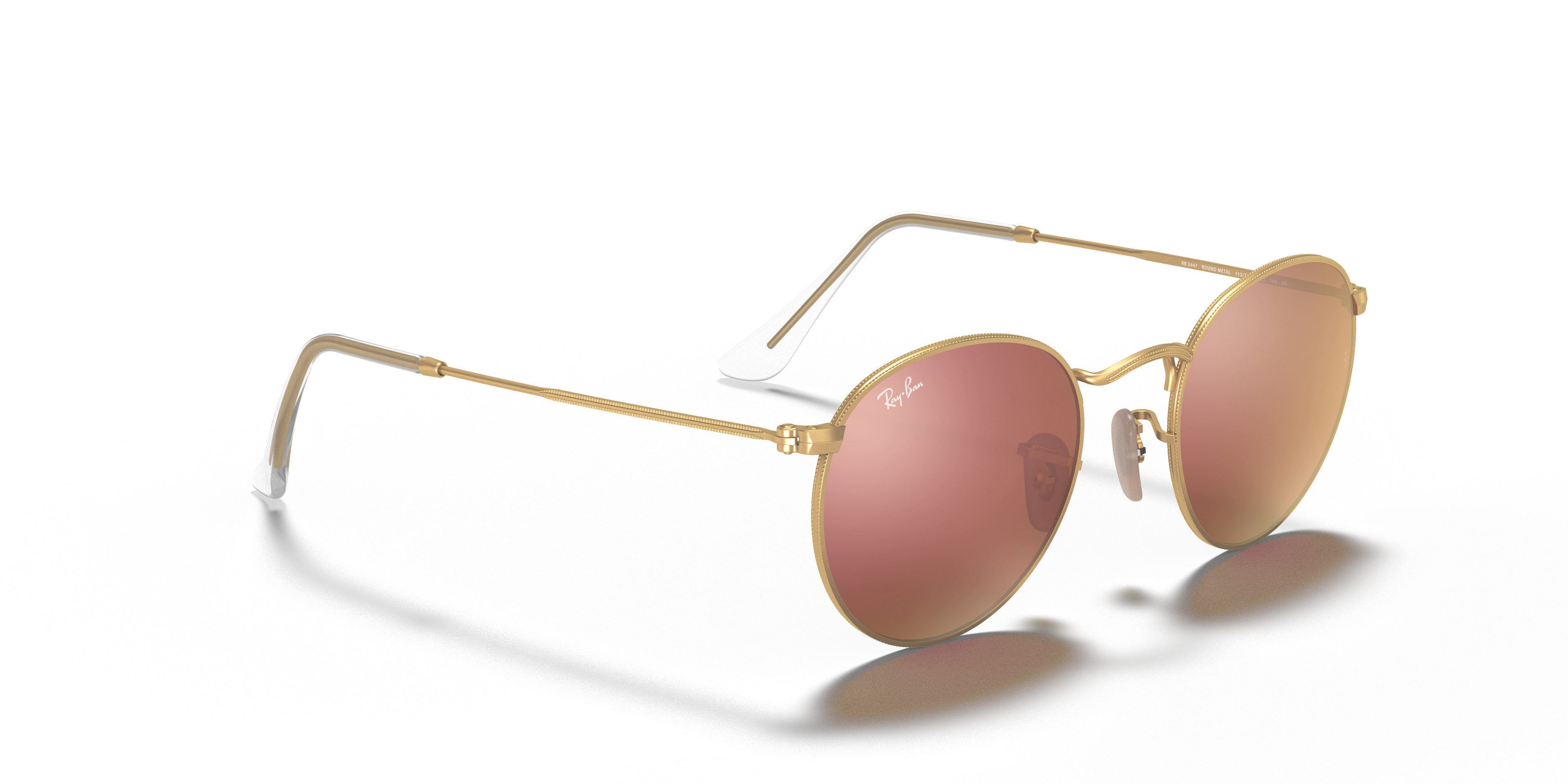 RAY-BAN RB3447 ROUND METAL 112/Z2 53