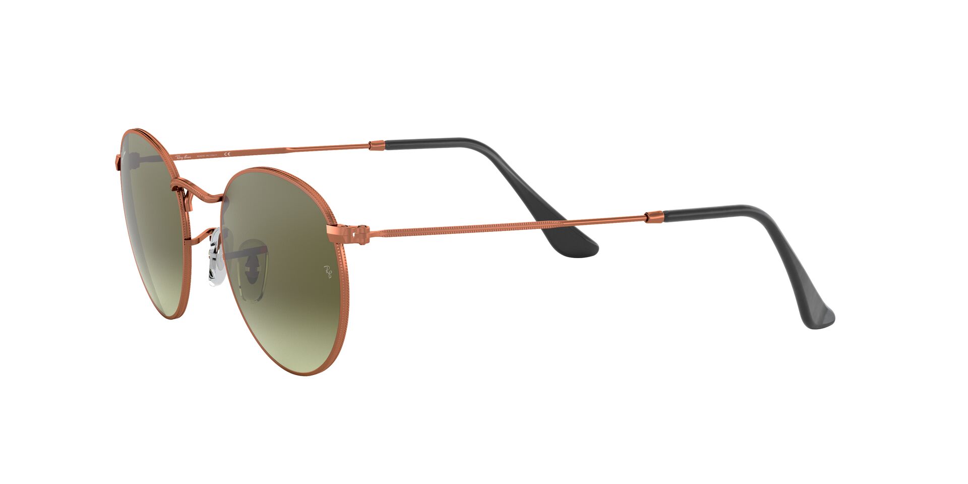 RAY-BAN RB3447 ROUND METAL 9002A6 47 - 24