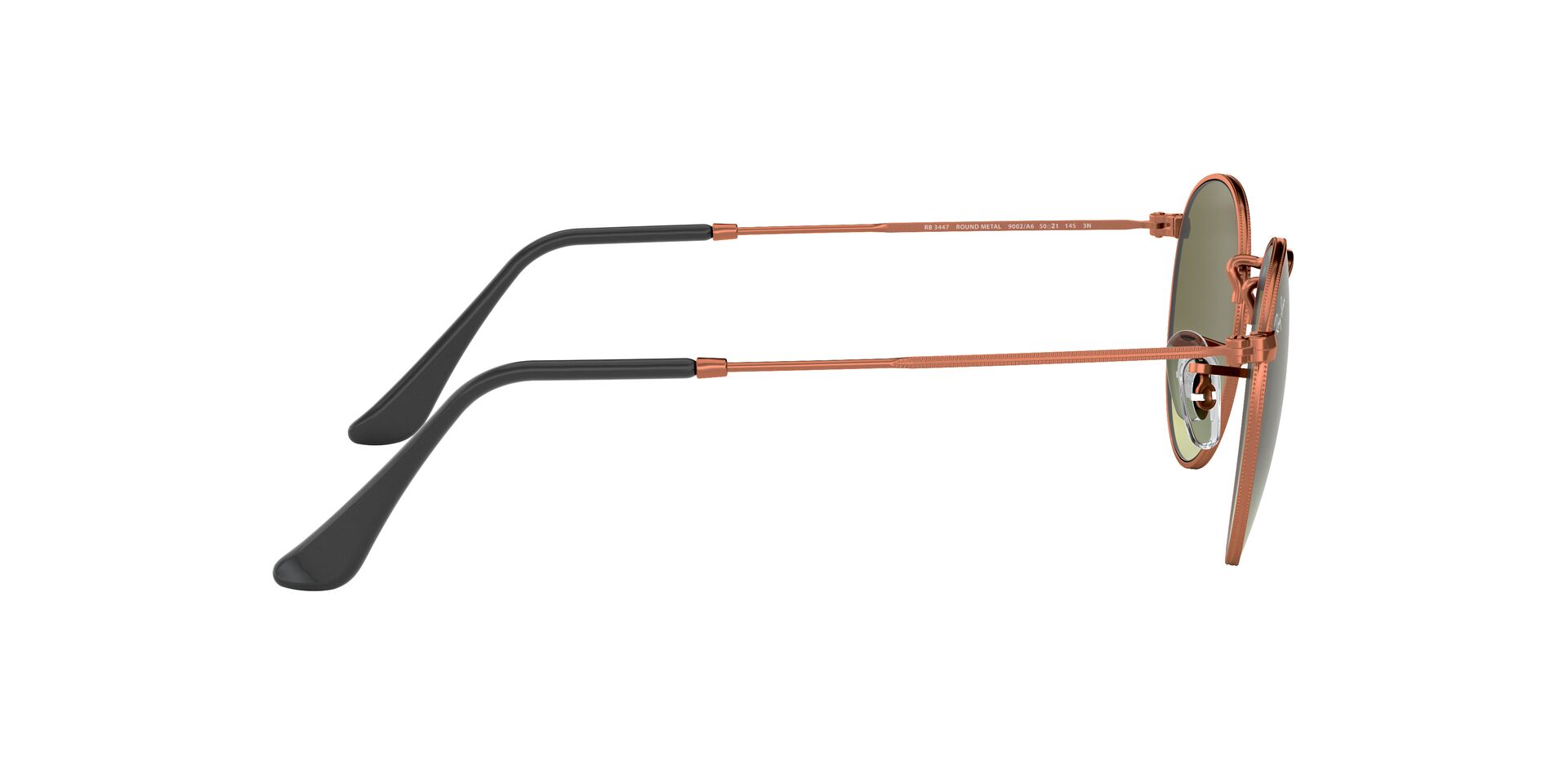 RAY-BAN RB3447 ROUND METAL 9002A6 50 - 7