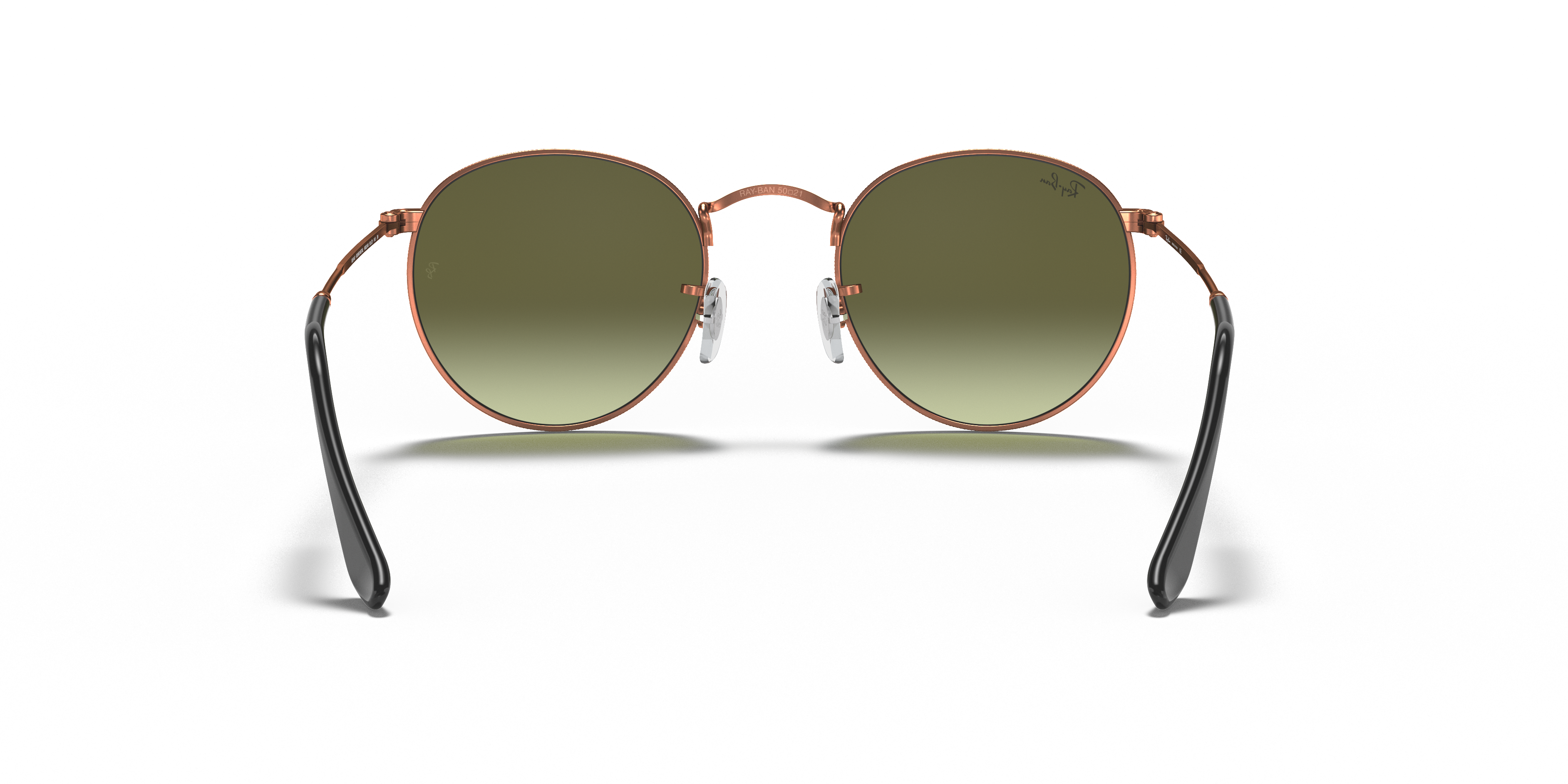 RAY-BAN RB3447 ROUND METAL 9002A6 50