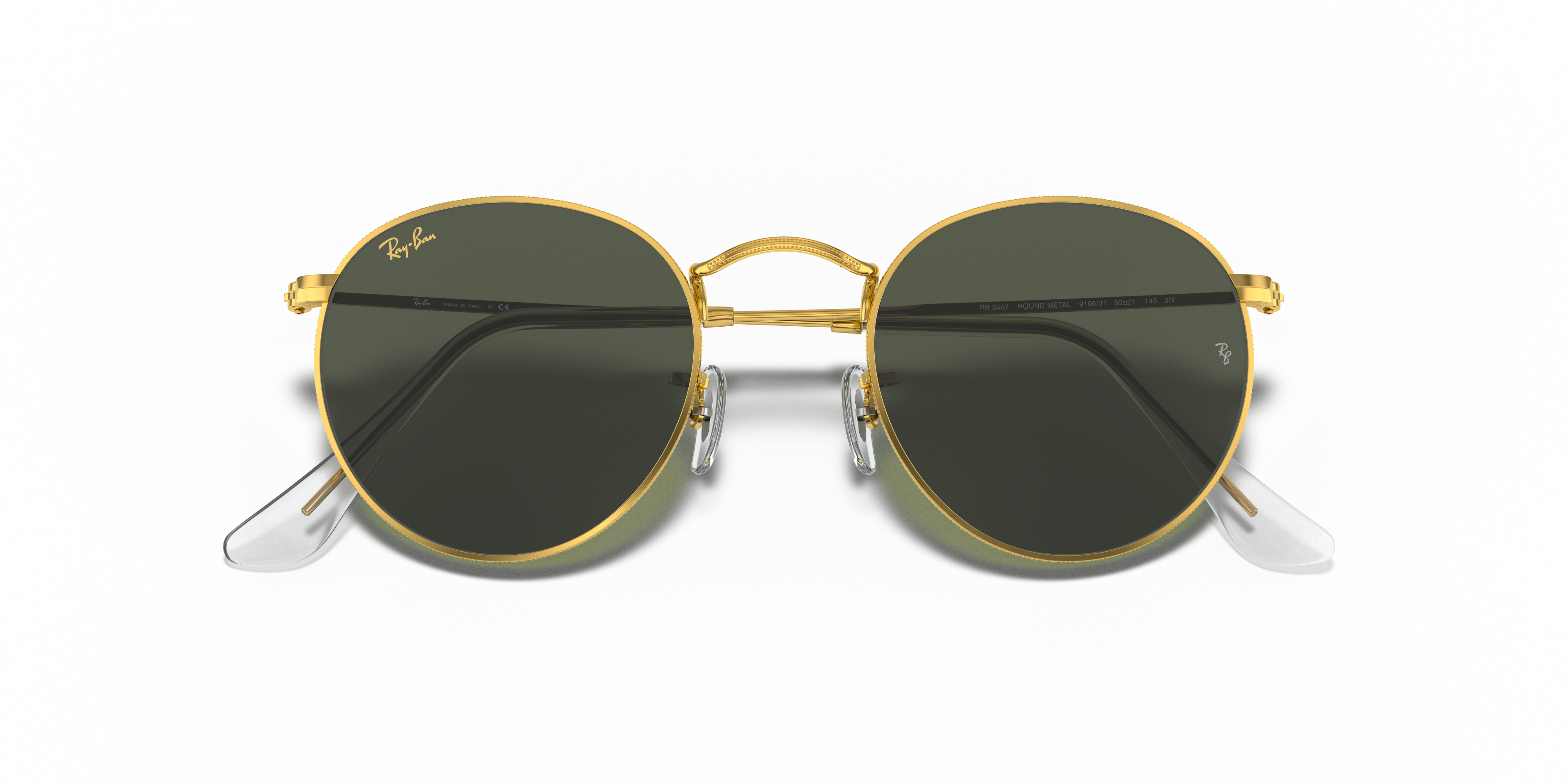 RAY-BAN RB3447 ROUND METAL 919631 50