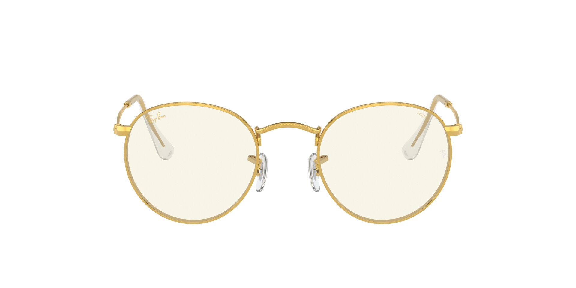 RAY-BAN RB3447 ROUND METAL 9196BL 50