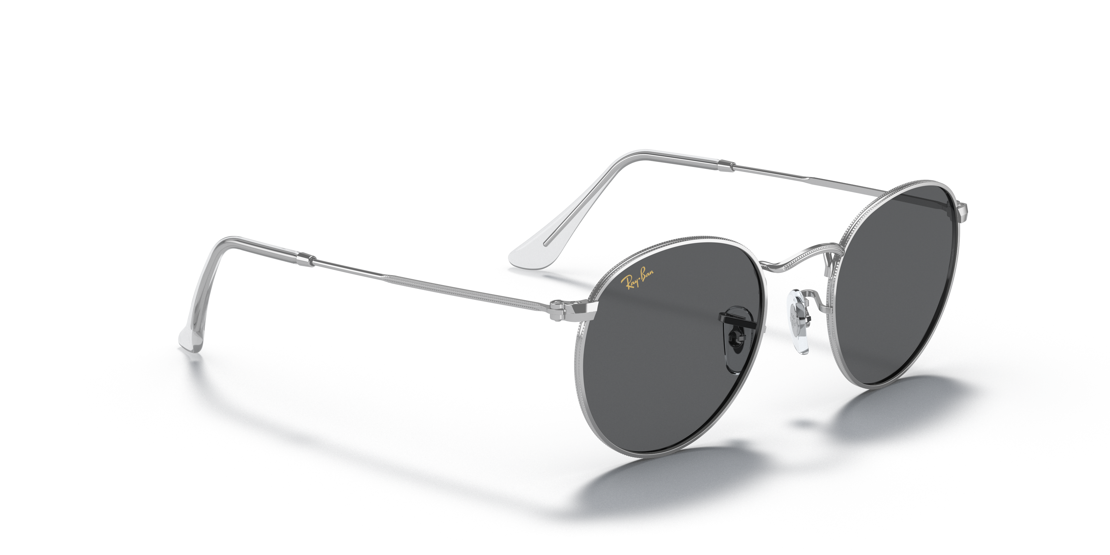 RAY-BAN RB3447 ROUND METAL 9198B1 53