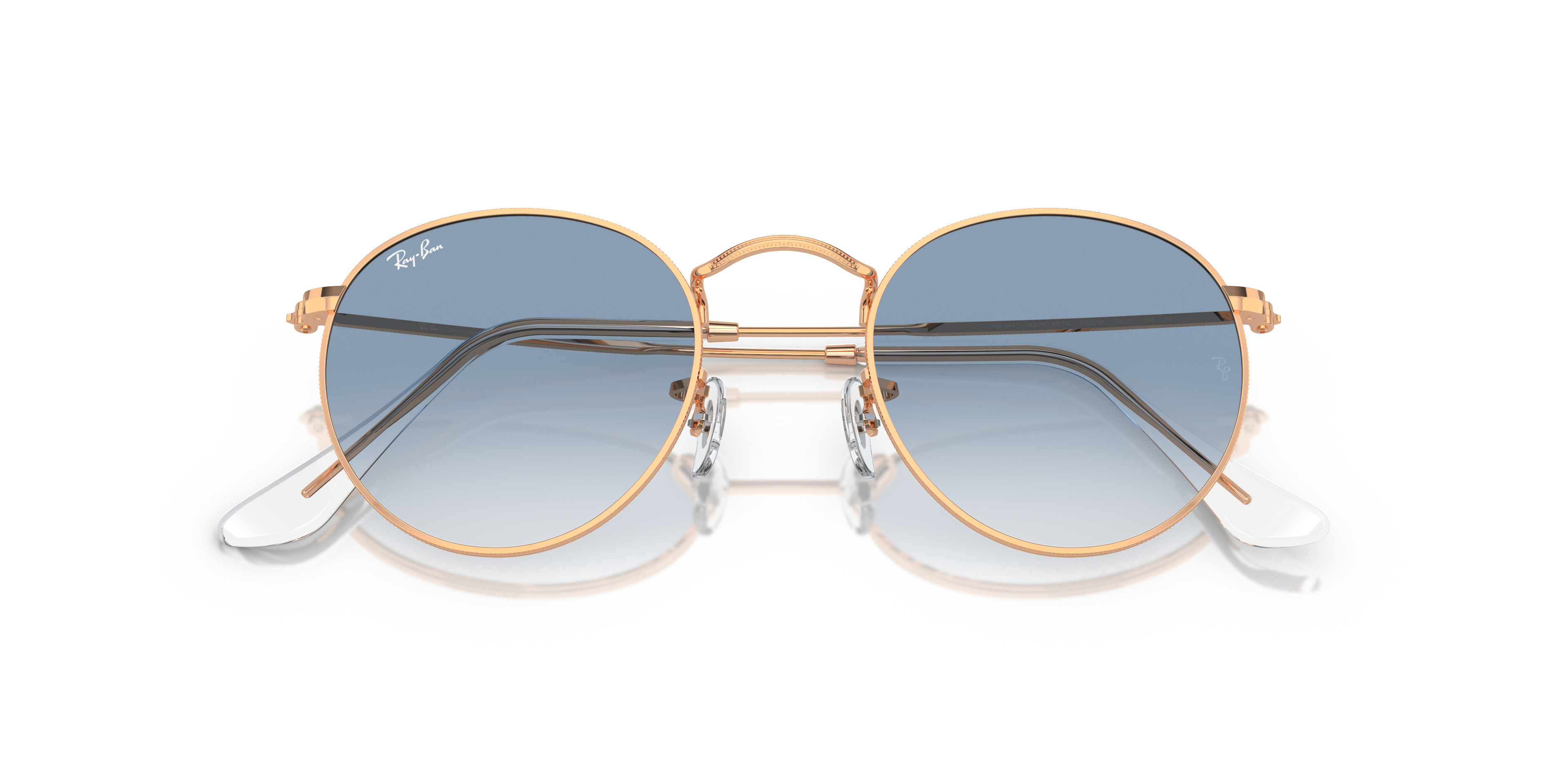 RAY-BAN RB3447 ROUND METAL 92023F 53
