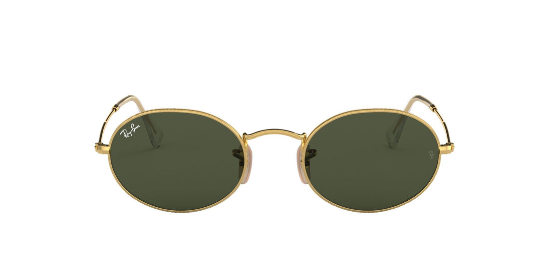 Óculos de sol ray-ban rb3547 oval 001/31 unisex tamanho 51mm - Vista de detalhe