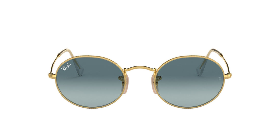 Occhiali da sole ray-ban rb3547 oval 001/3m unisex taglia 54mm - Vista dettagliata