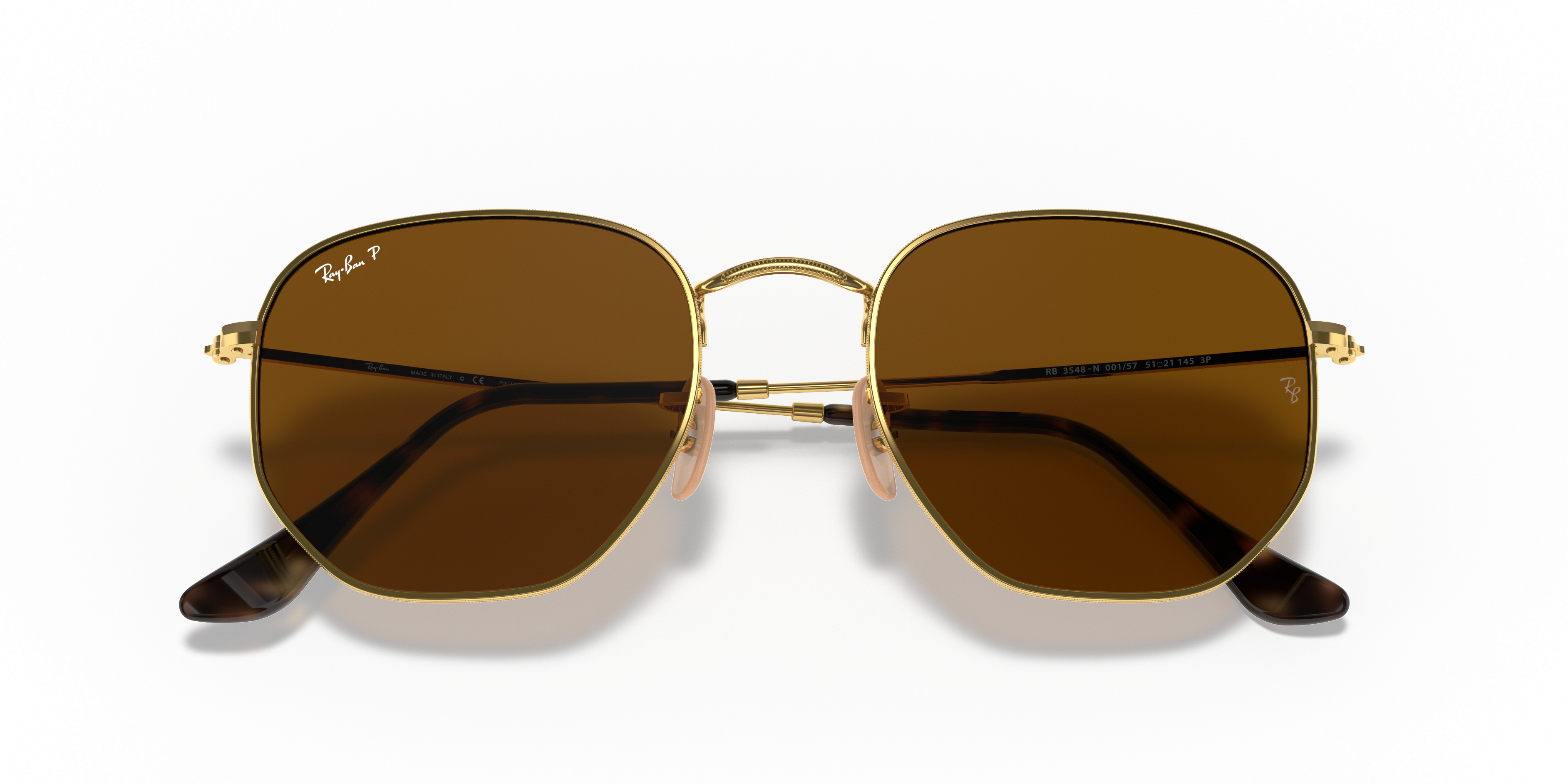 RAY-BAN RB3548N HEXAGONAL 001/57 51