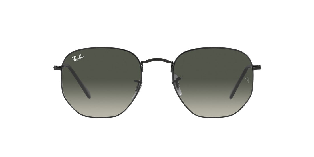 Óculos de sol ray-ban rb3548 hexagonal 002/71 unisex tamanho 54mm - Vista de detalhe