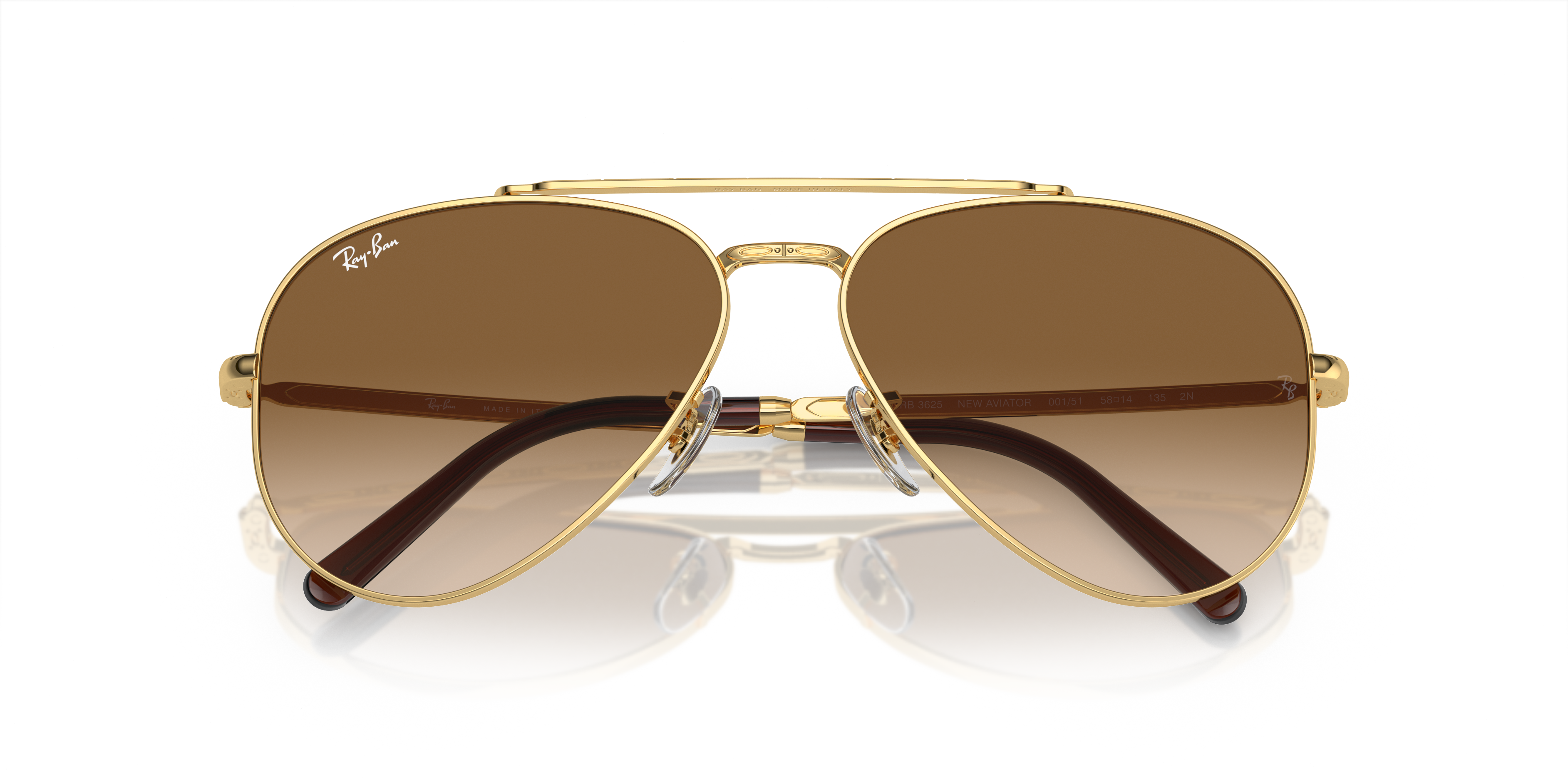 RAY-BAN RB3625 NEW AVIATOR 001/51 58