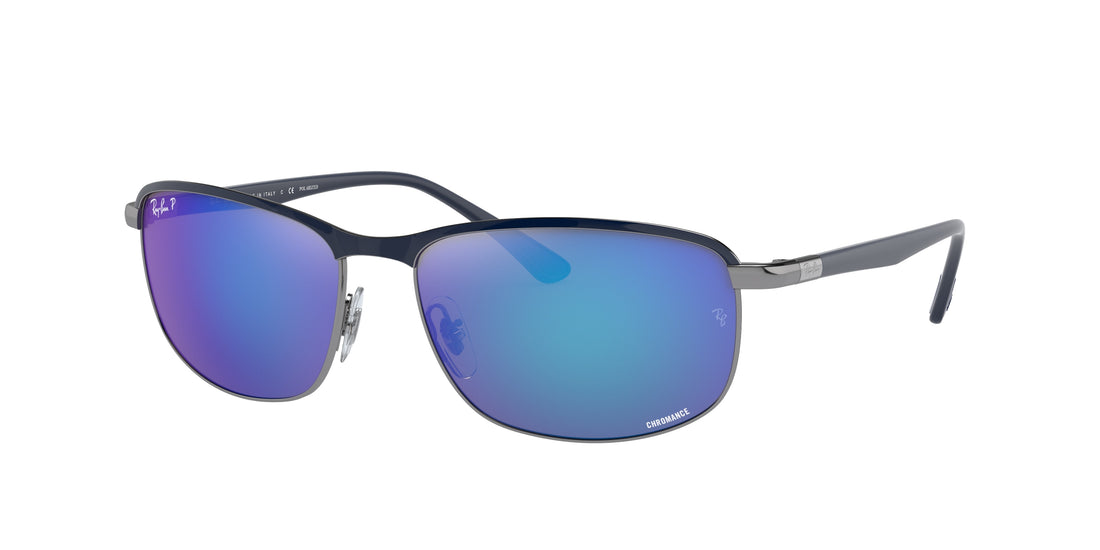 Óculos de sol ray-ban rb3671ch 92044l unisex tamanho 60mm - Vista principal