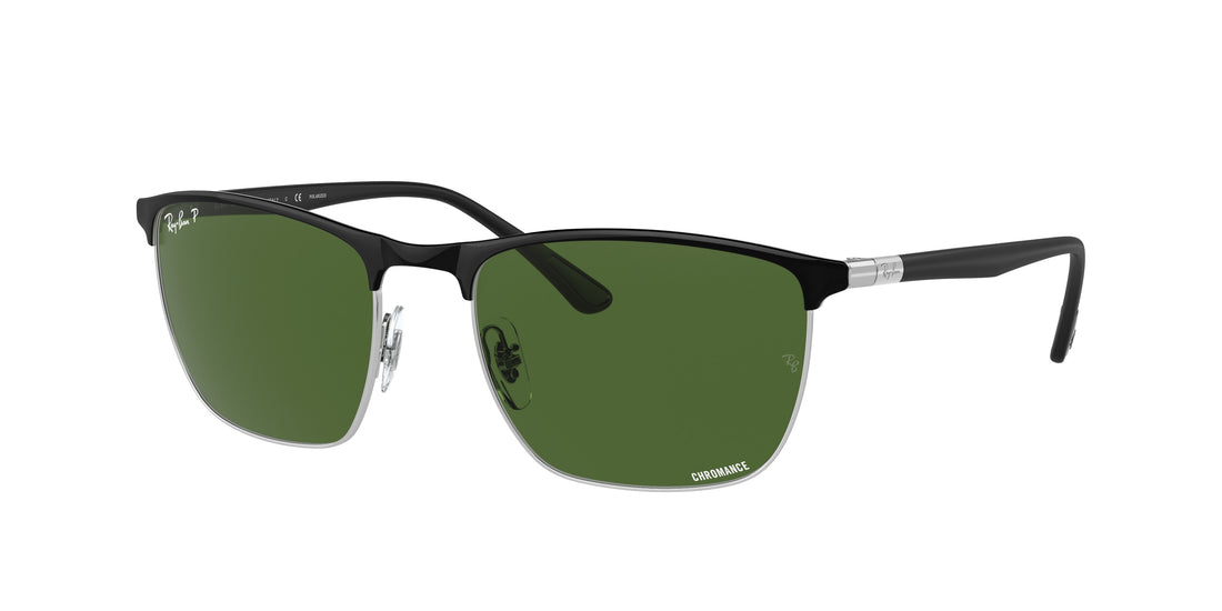 Óculos de sol ray-ban rb3686 9144p1 unisex tamanho 57mm - Vista principal