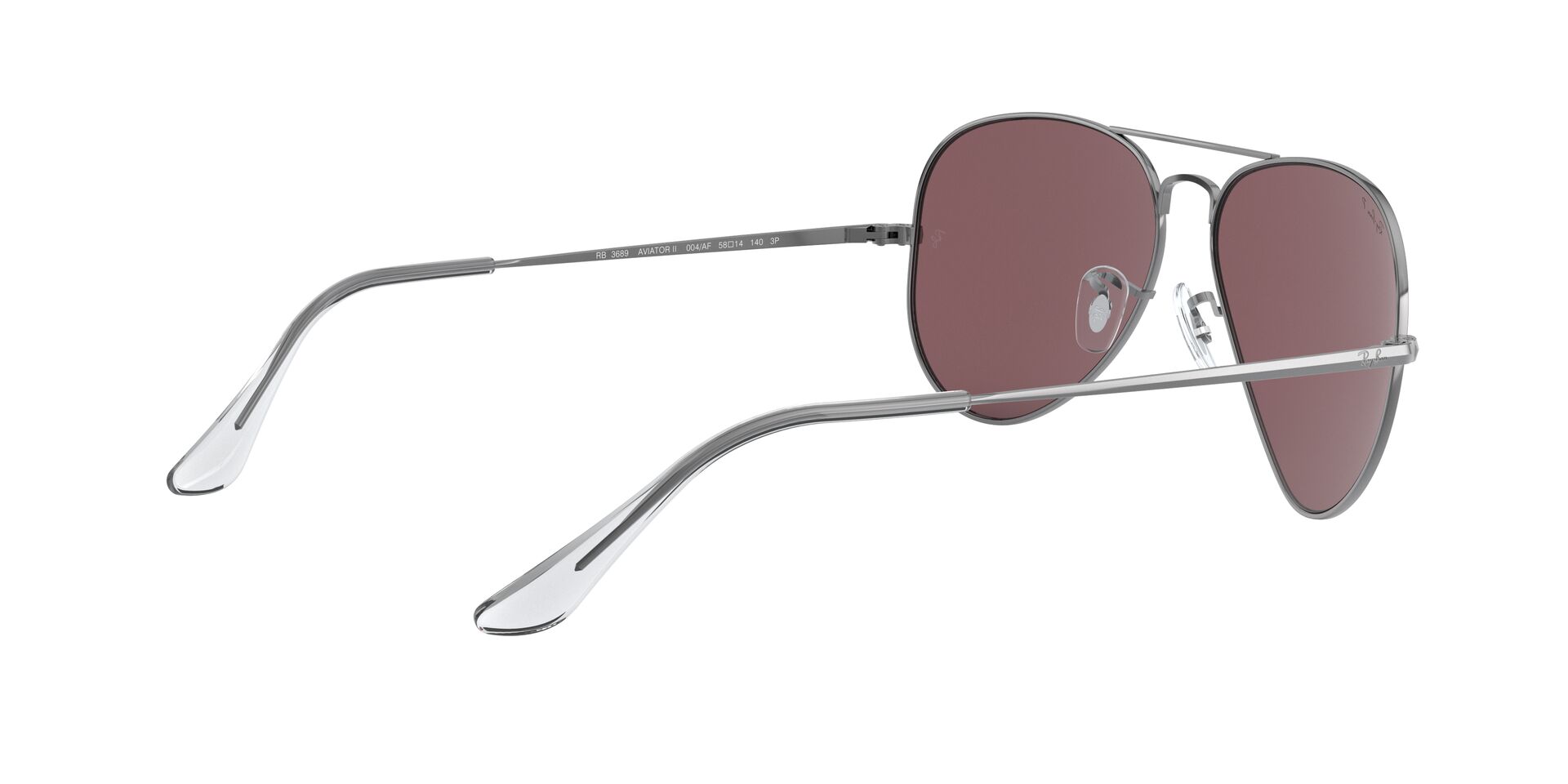 RAY-BAN RB3689 AVIATOR METAL II 004/AF 62