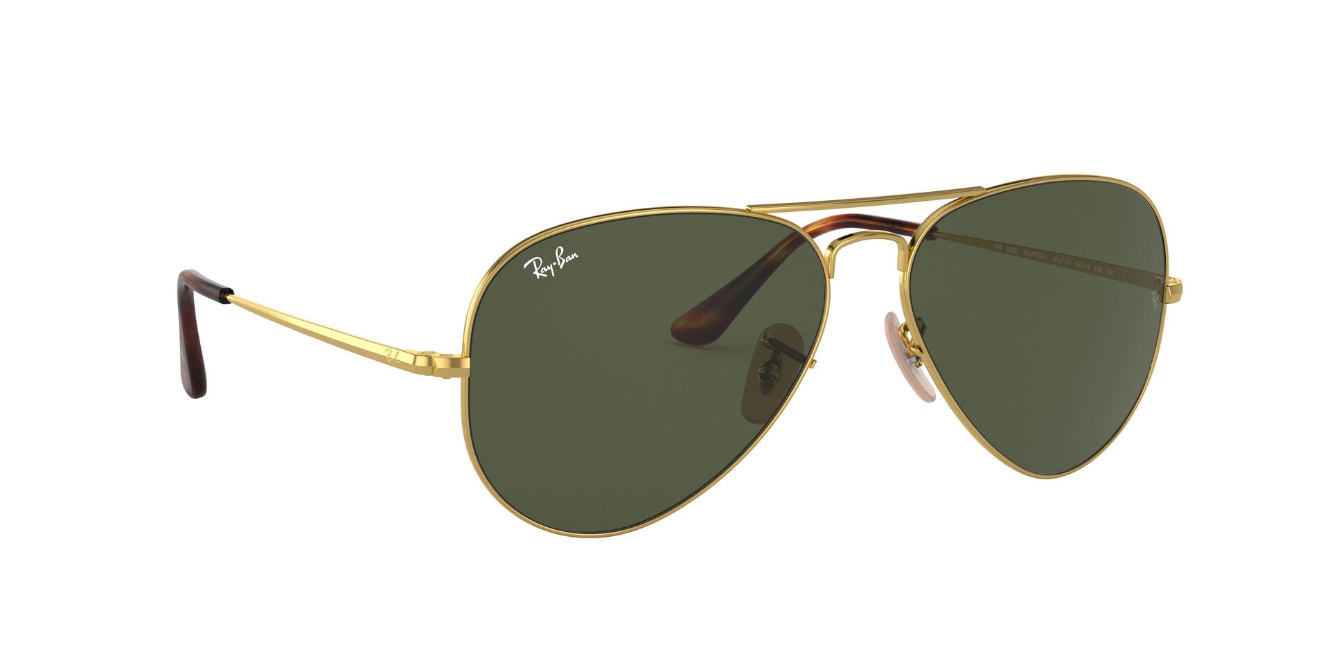 RAY-BAN RB3689 AVIATOR METAL II 914731 58 - 12