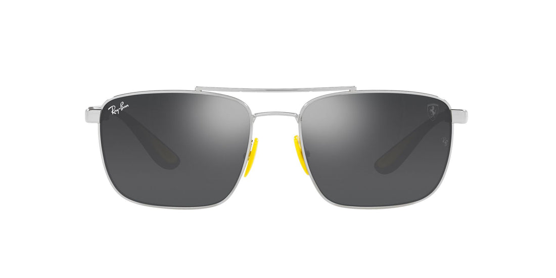 Óculos de sol ray-ban rb3715m f0646g unisex tamanho 58mm - Vista de detalhe
