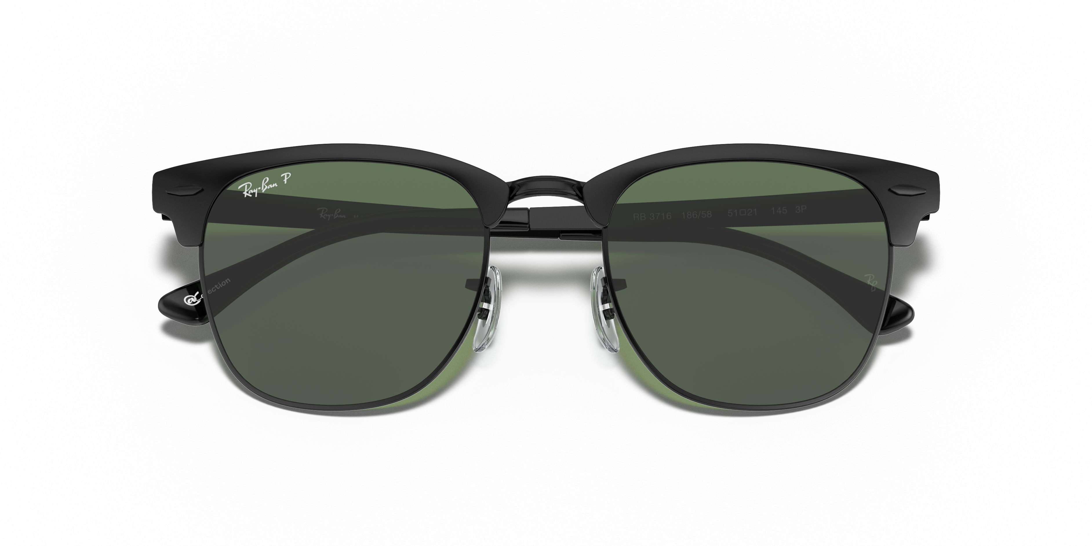 RAY-BAN RB3716 CLUBMASTER METAL 186/58 51