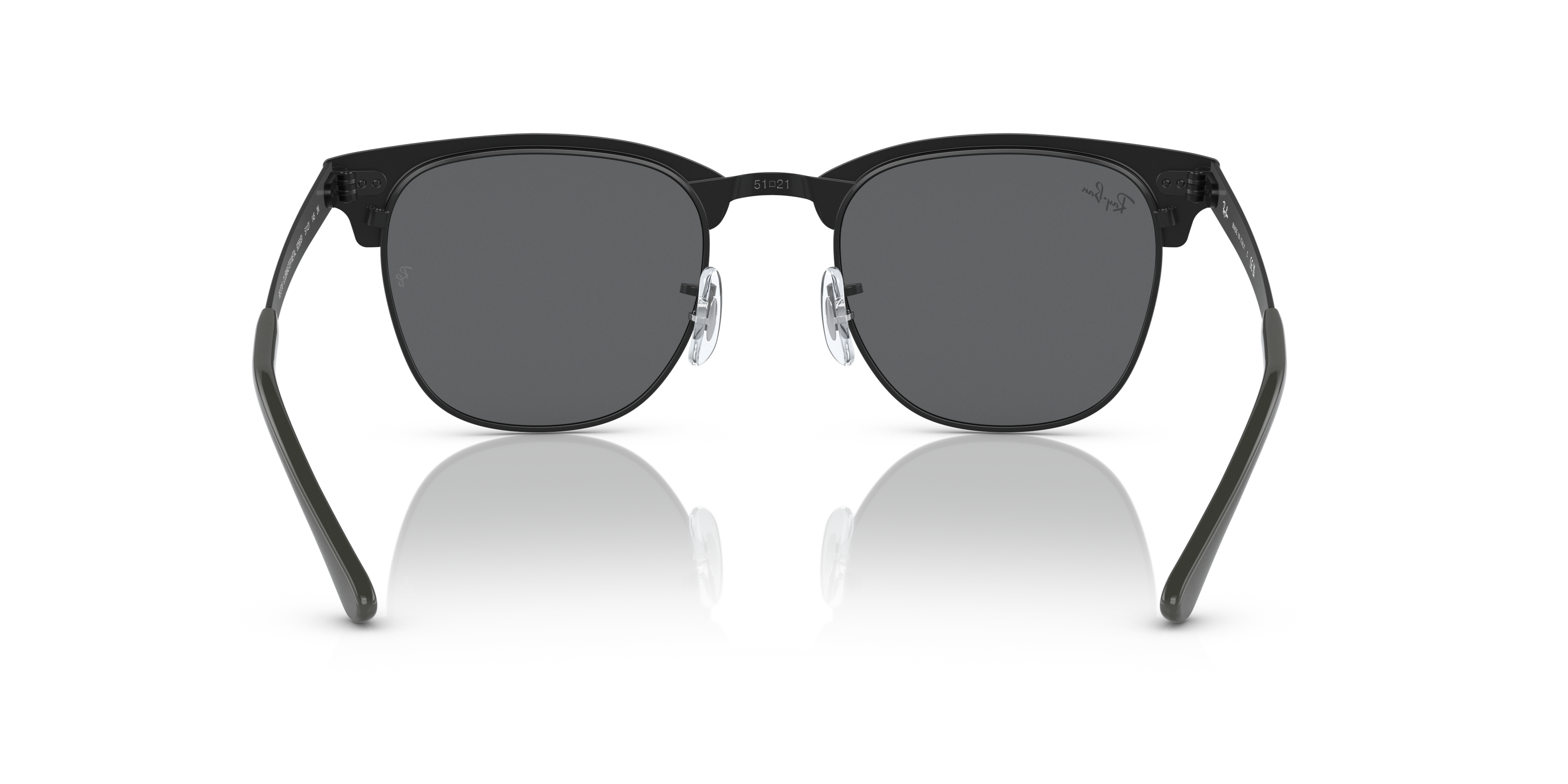 RAY-BAN RB3716 CLUBMASTER METAL 9256B1 51