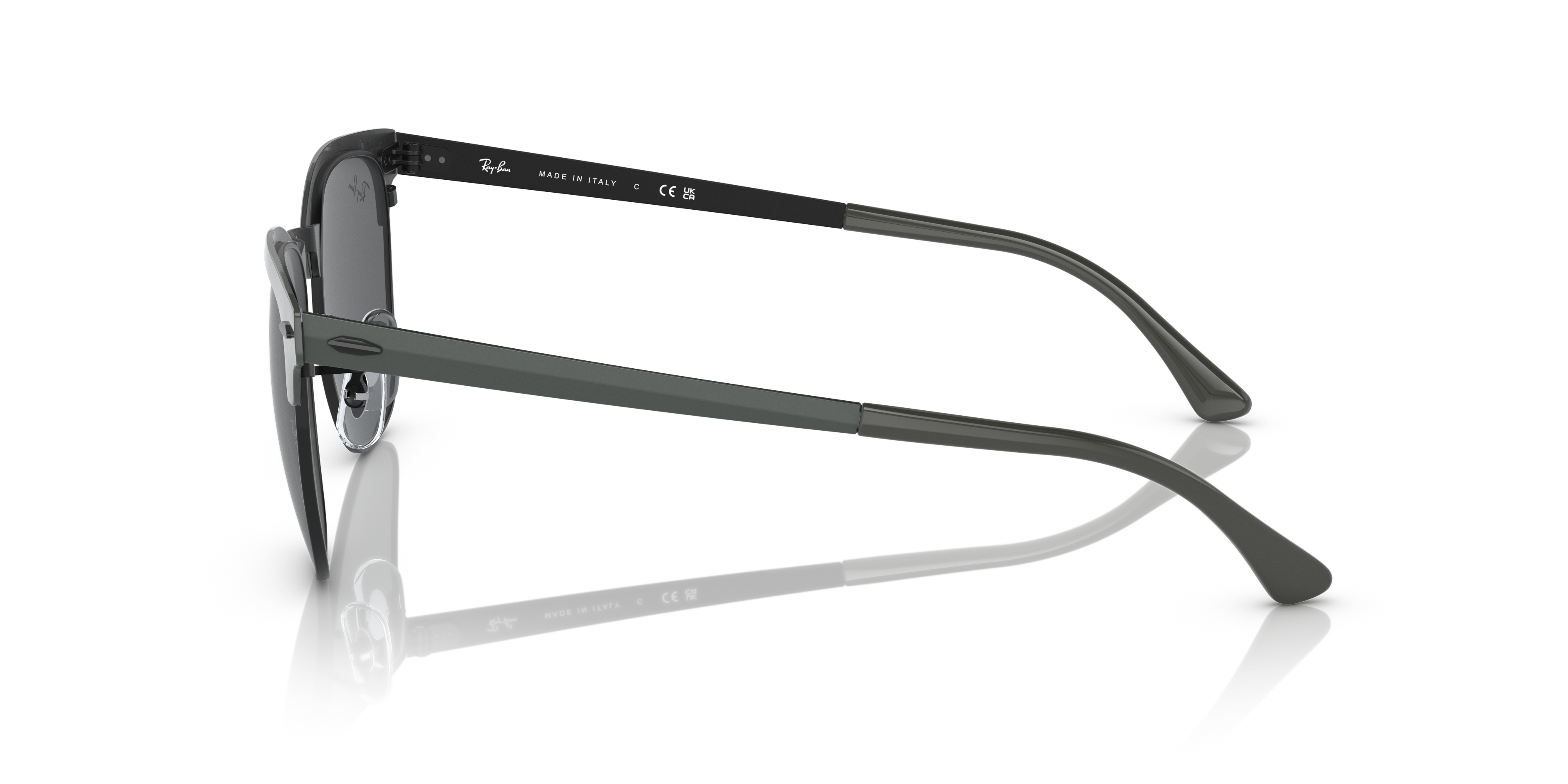 RAY-BAN RB3716 CLUBMASTER METAL 9256B1 51