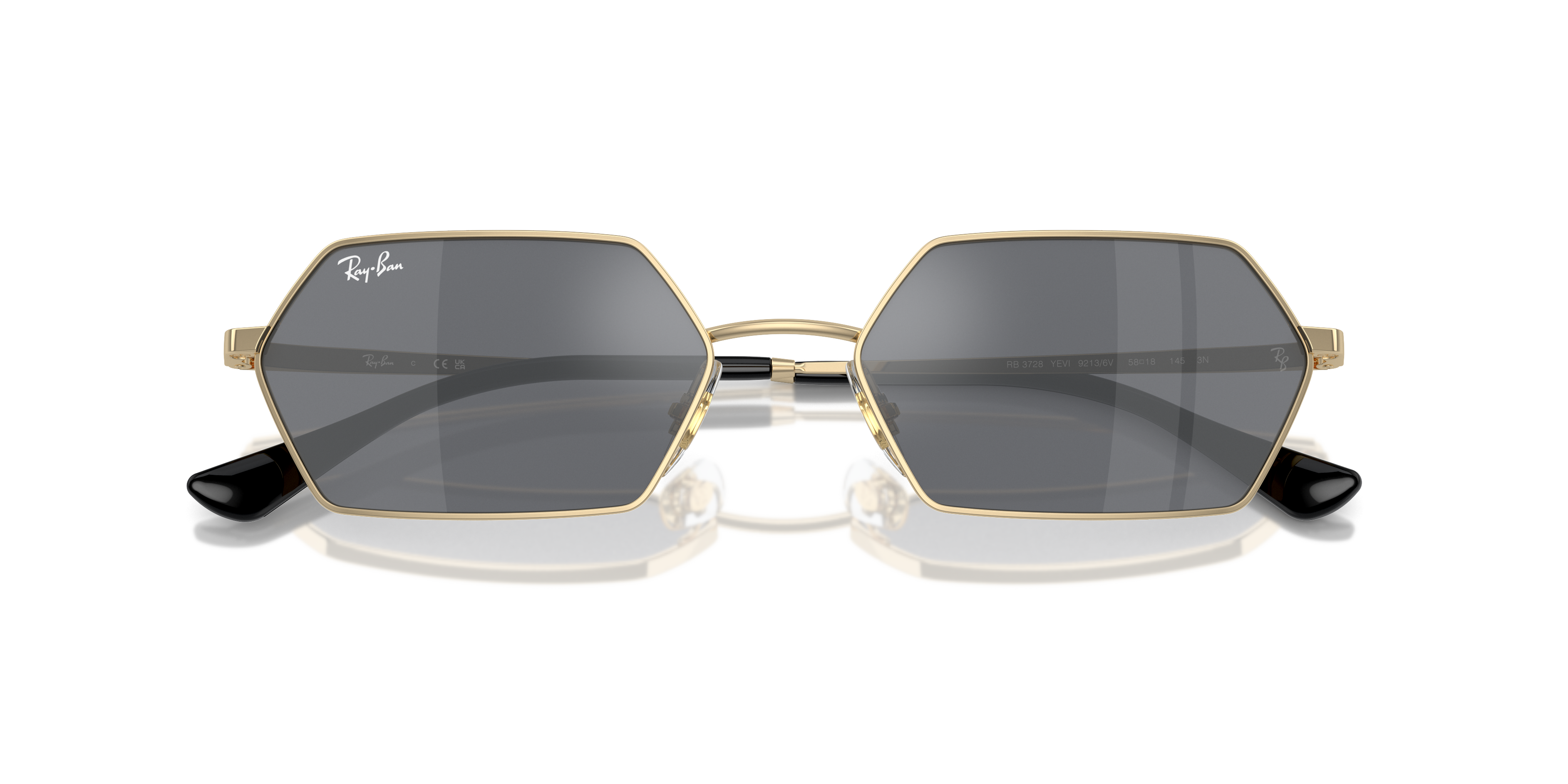 RAY-BAN RB3728 YEVI 92136V 58