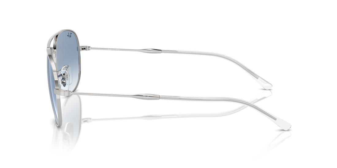 Lunettes de soleil ray-ban rb3735 bain bridge 003/3f plateado pilot unisex taille 60mm - Vue détaillée