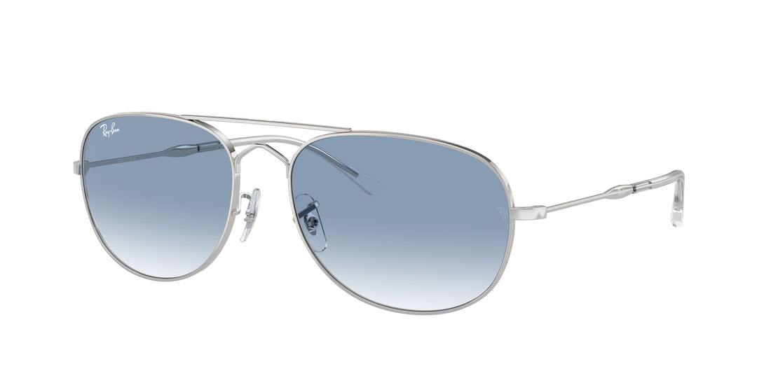 Lunettes de soleil ray-ban rb3735 bain bridge 003/3f plateado pilot unisex taille 60mm - Vue principale