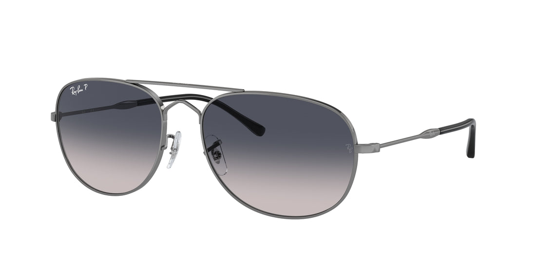 Sonnenbrillen ray-ban rb3735 bain bridge 004/78 gris pilot unisex größe 60mm - Hauptansicht