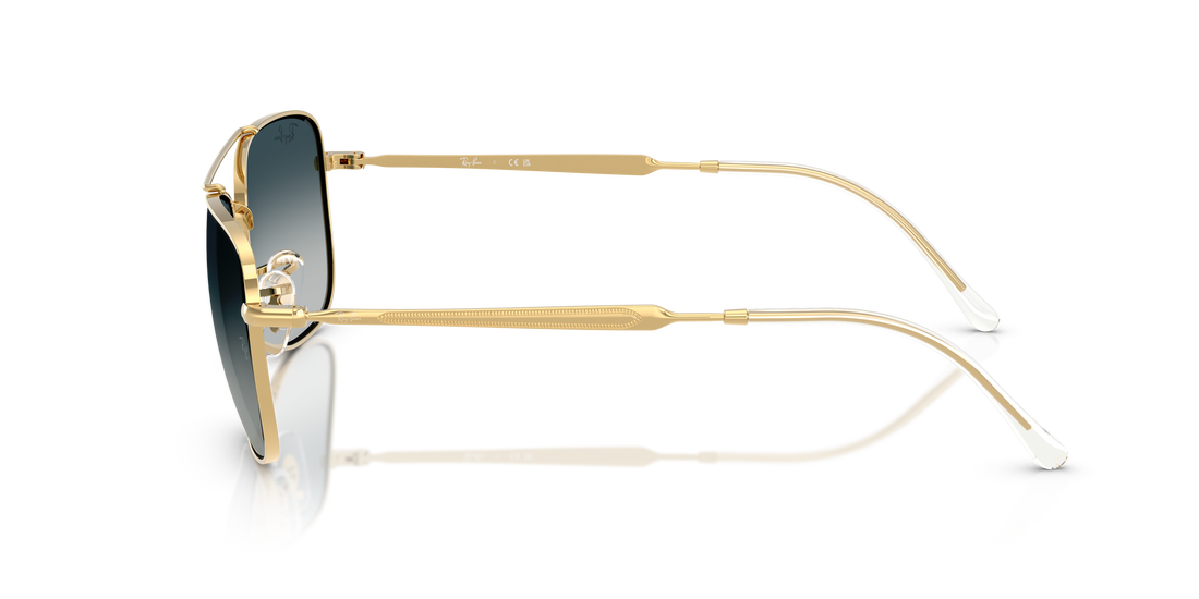 Óculos de sol ray-ban rb3755 920132 dorado rectangular unisex tamanho 59mm - Vista de detalhe