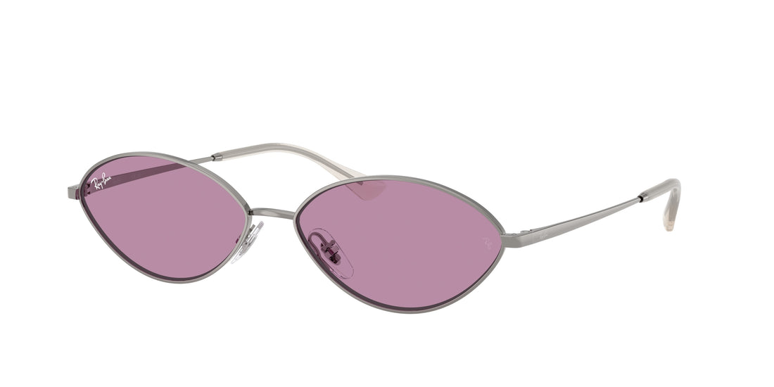 Lunettes de soleil ray-ban rb3757 kai 004/69 gris oval unisex taille 56mm - Vue principale